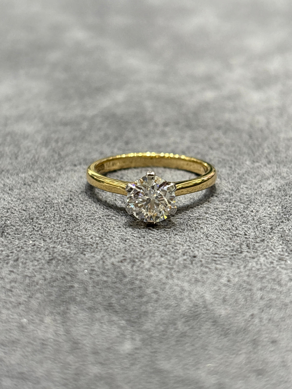 Lillian Begonia Lab Diamond Ring