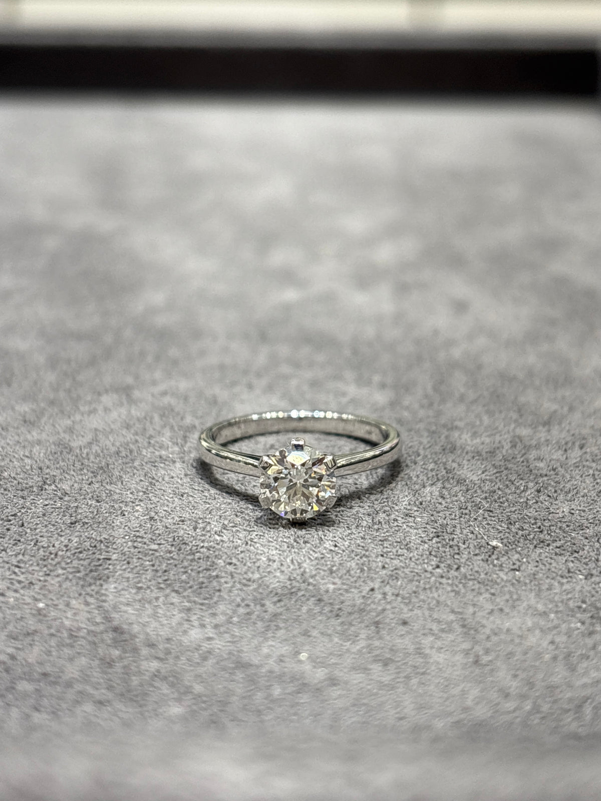 Lara Saffron Lab Diamond Ring