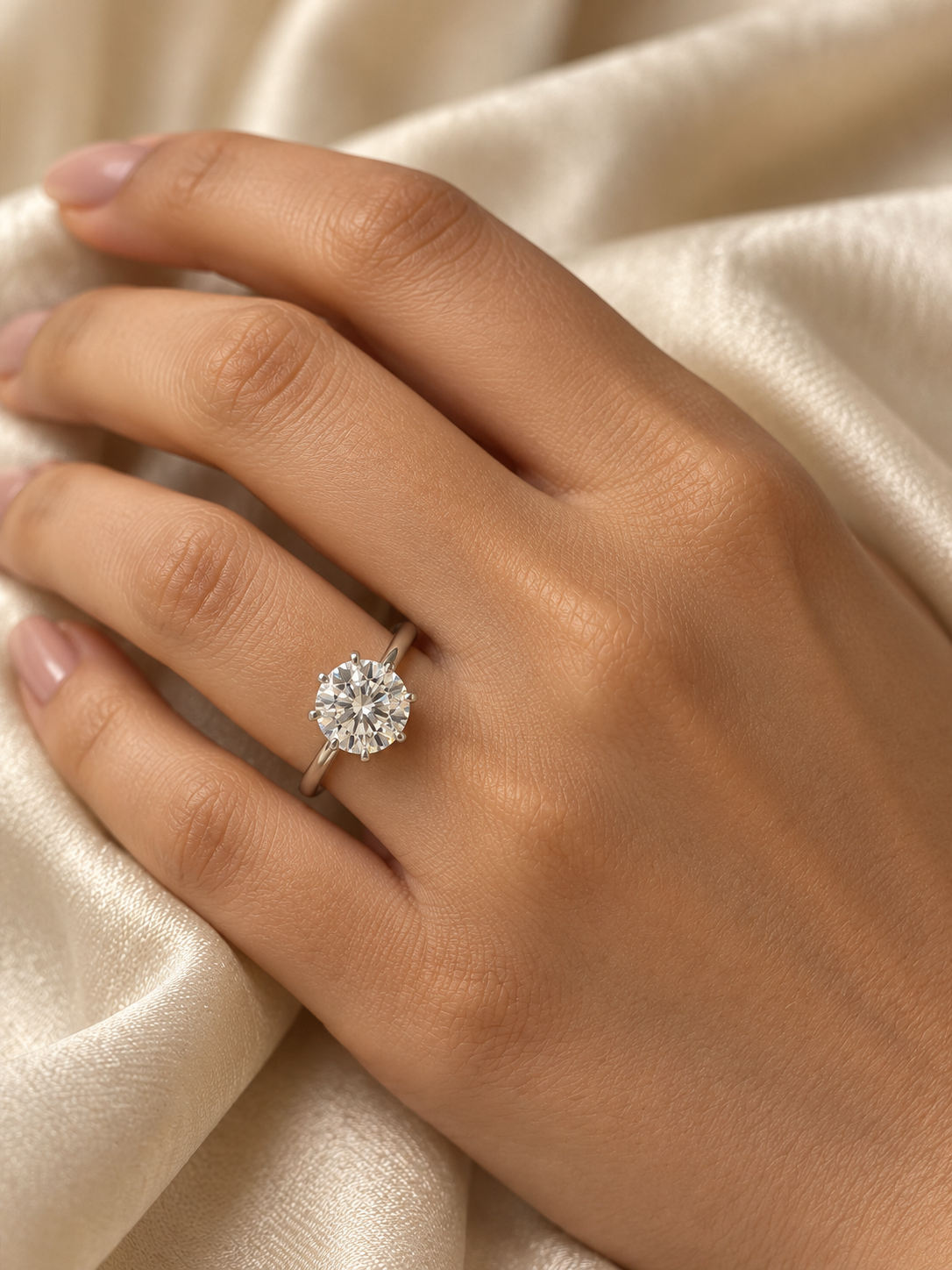 Hazel Fuchsia Lab Diamond Ring