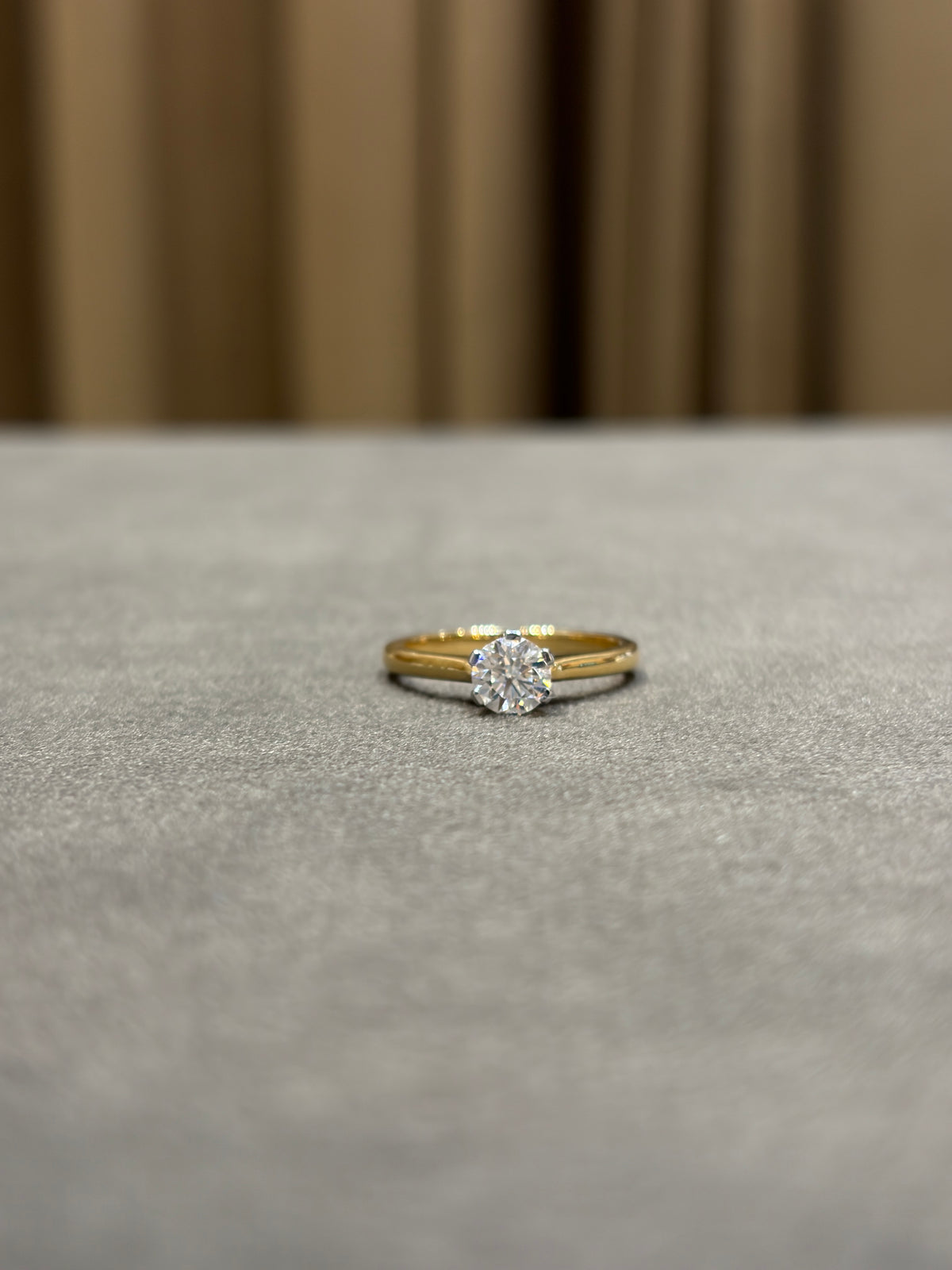 Sona Drift Lab Diamond Ring