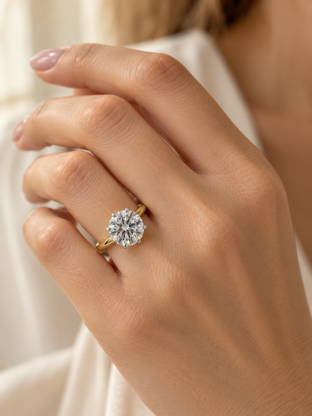 Iris Cove Lab Diamond Ring