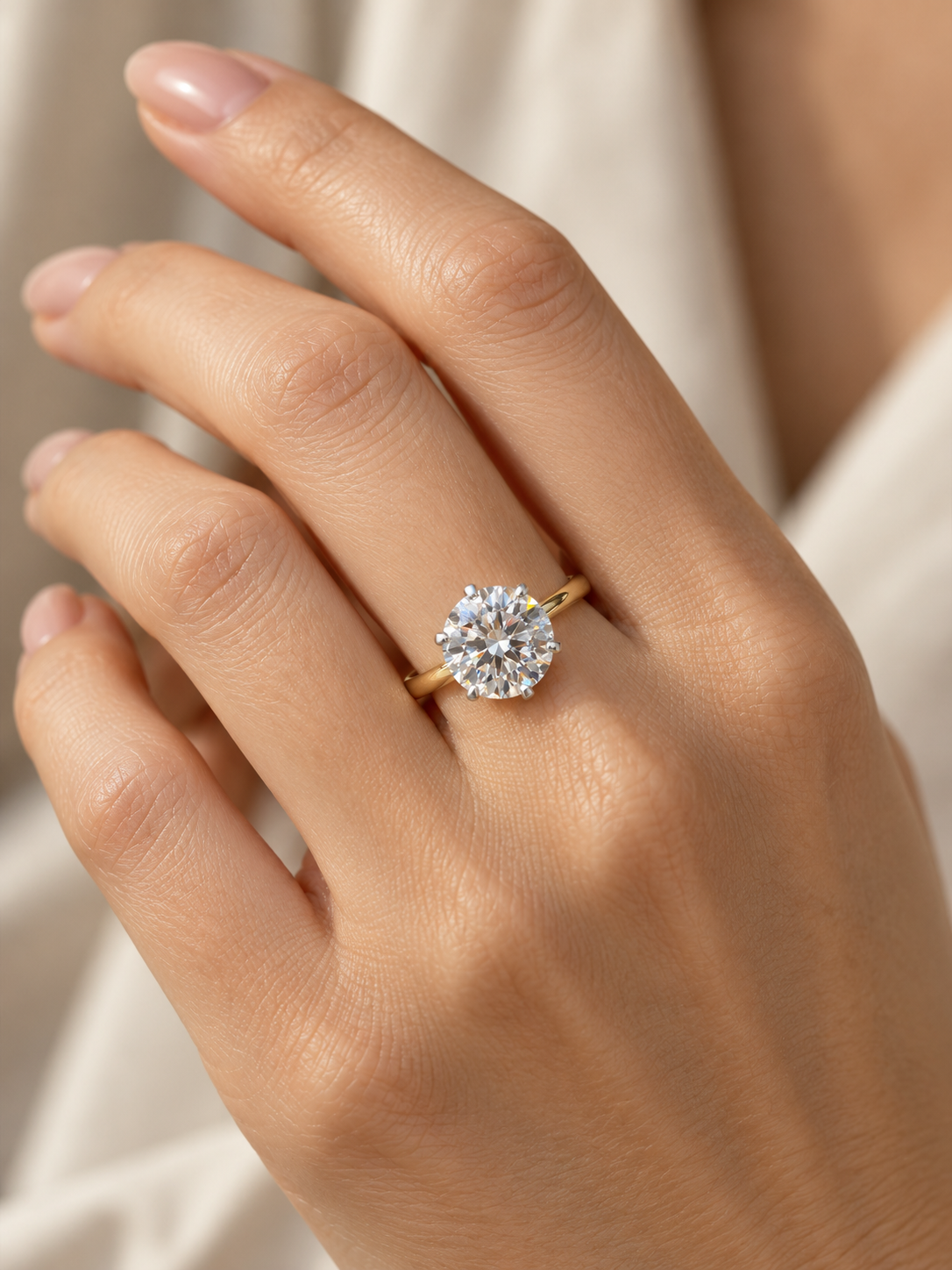 Clio Fern Lab Diamond Ring