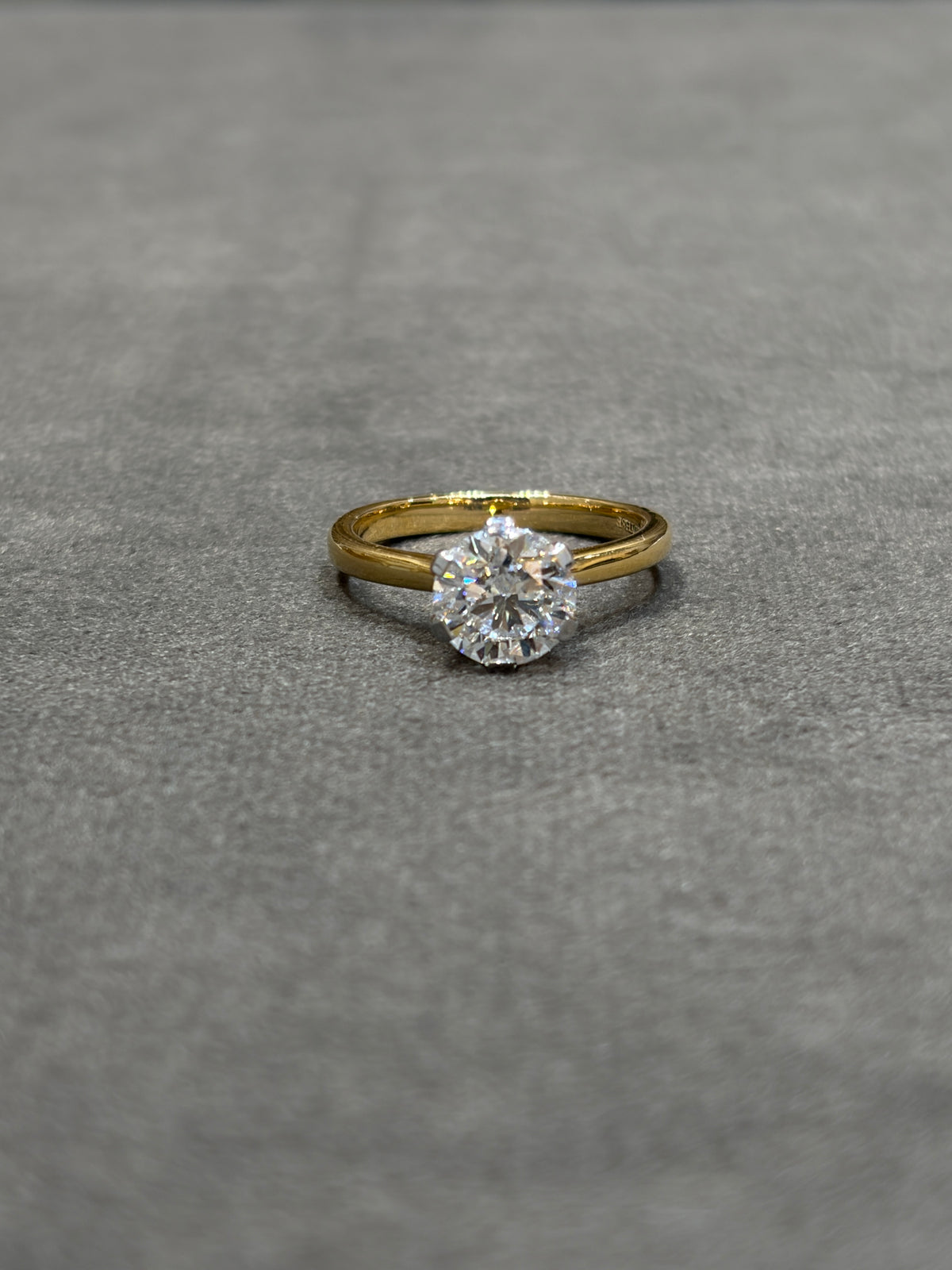 Vera Swirl Lab Diamond Ring