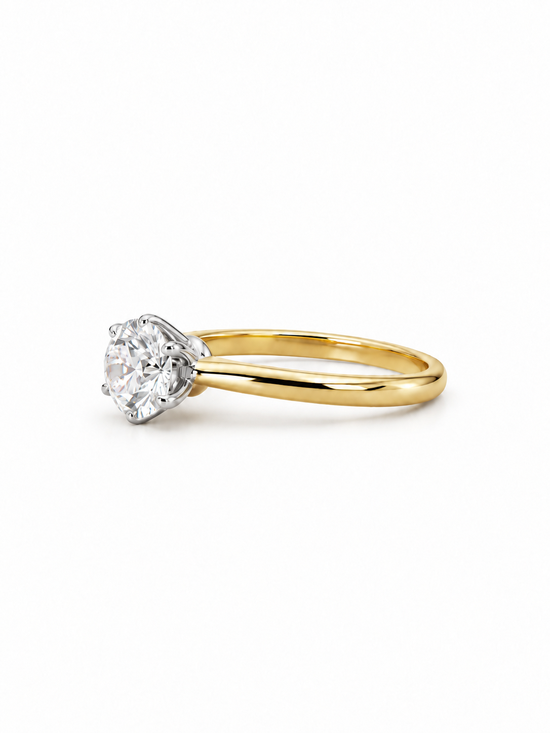 Pearl Arc Lab Diamond Ring