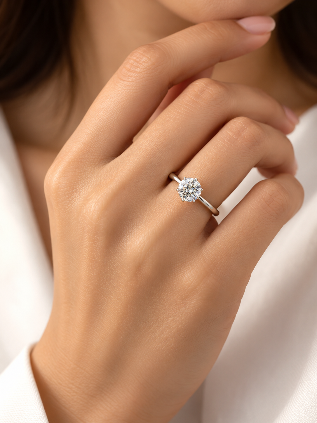 Quinn Arc Lab Diamond Ring