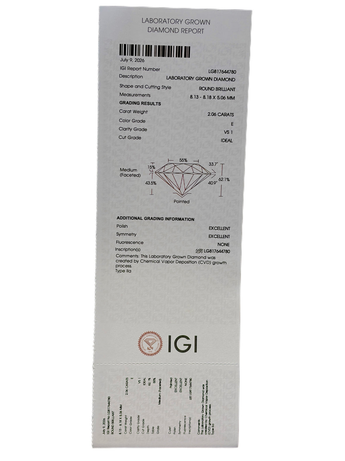 Naia Arc Lab Diamond Ring
