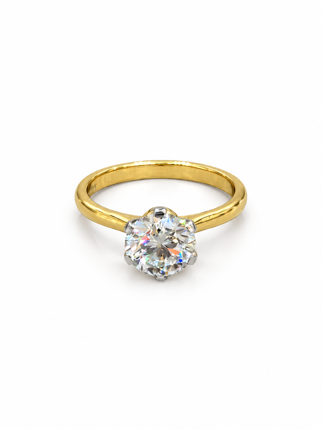 Opal Arc Lab Diamond Ring