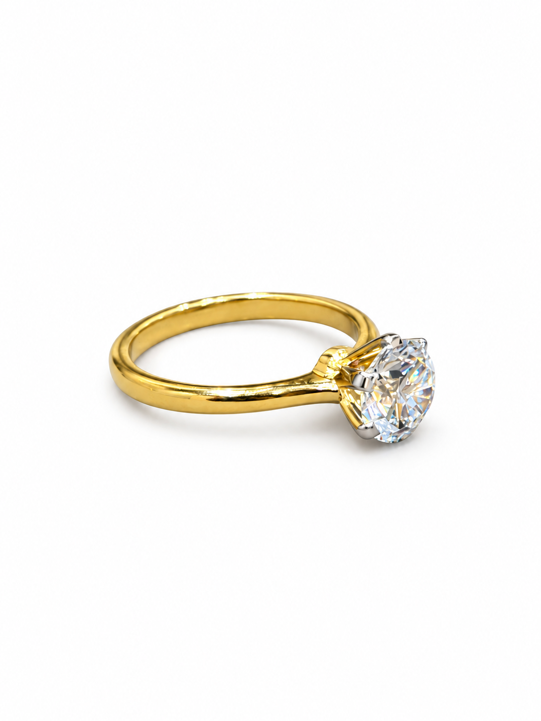 Opal Arc Lab Diamond Ring