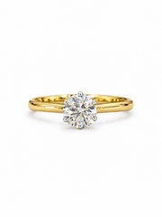 Ziva Arc Lab Diamond Ring