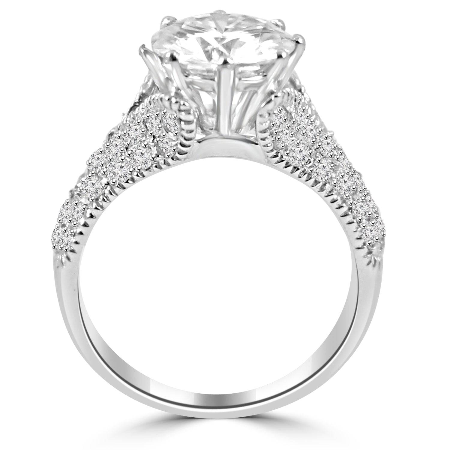 Niea 4ct Lab Diamond Ring - Fiona Diamonds - Fiona Diamonds