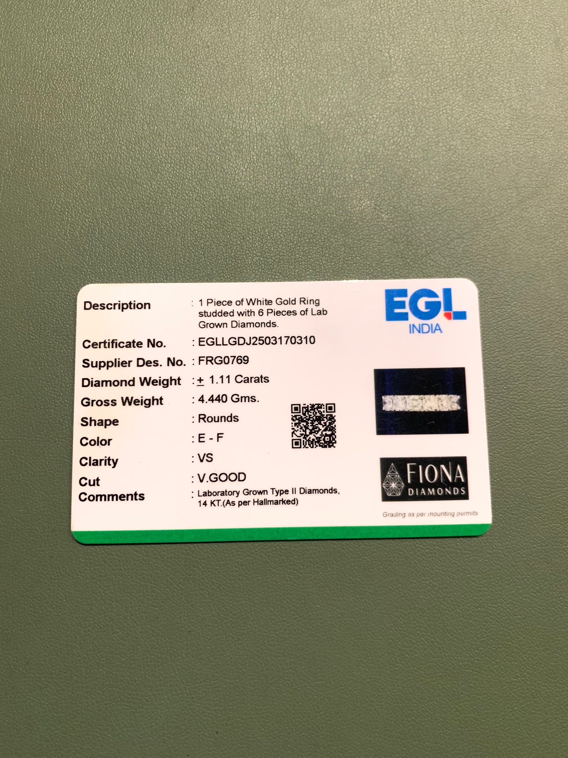 Gleam Meadow Lab Diamond Ring