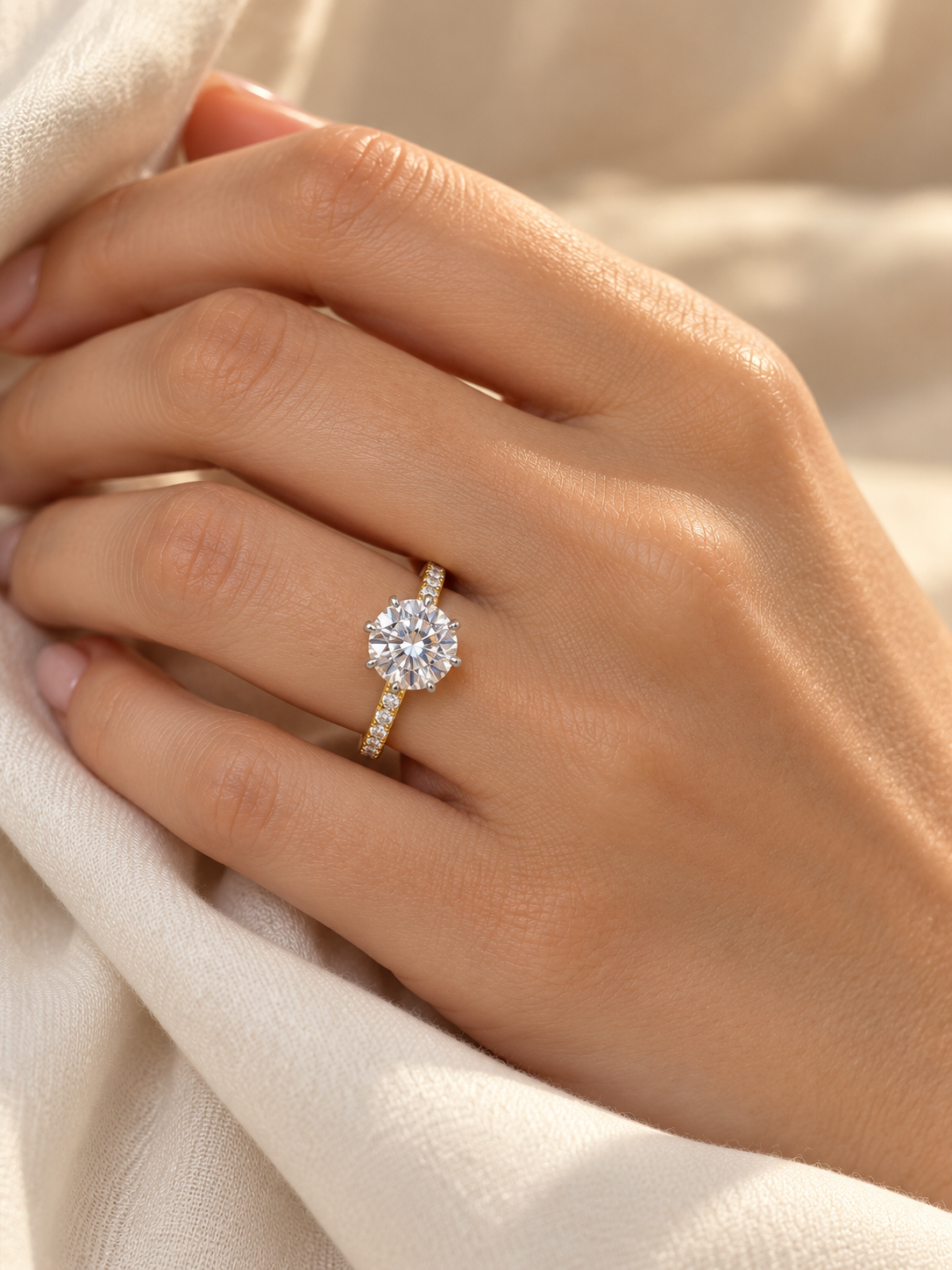 Lira Glow Lab Diamond Ring