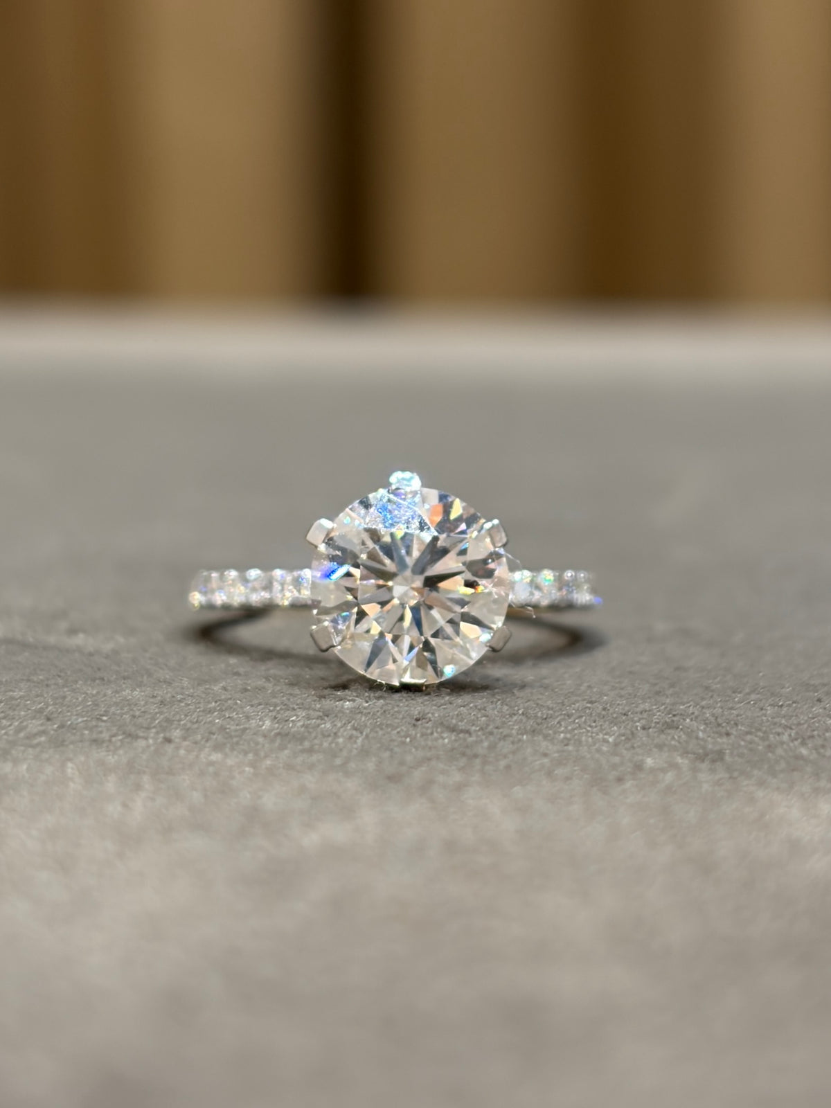 Wren Arc Lab Diamond Ring