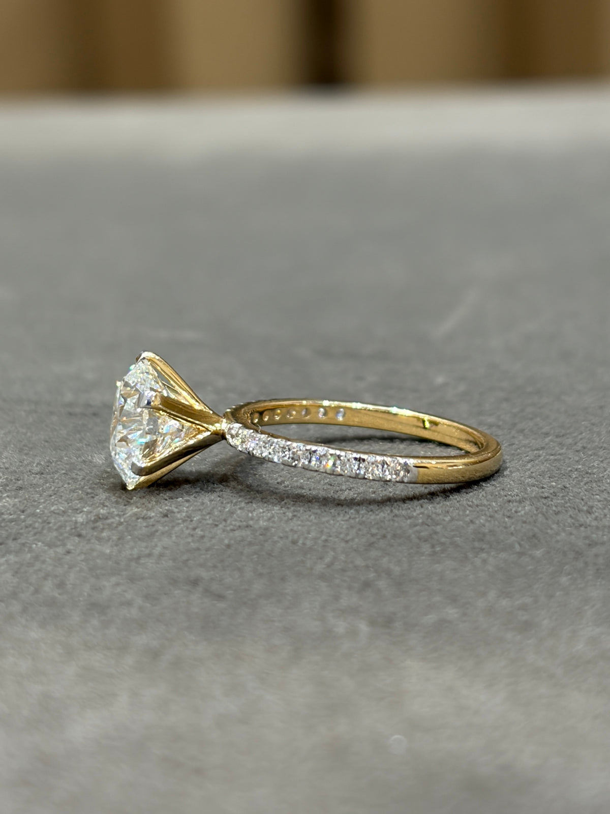 Wren Arc Lab Diamond Ring