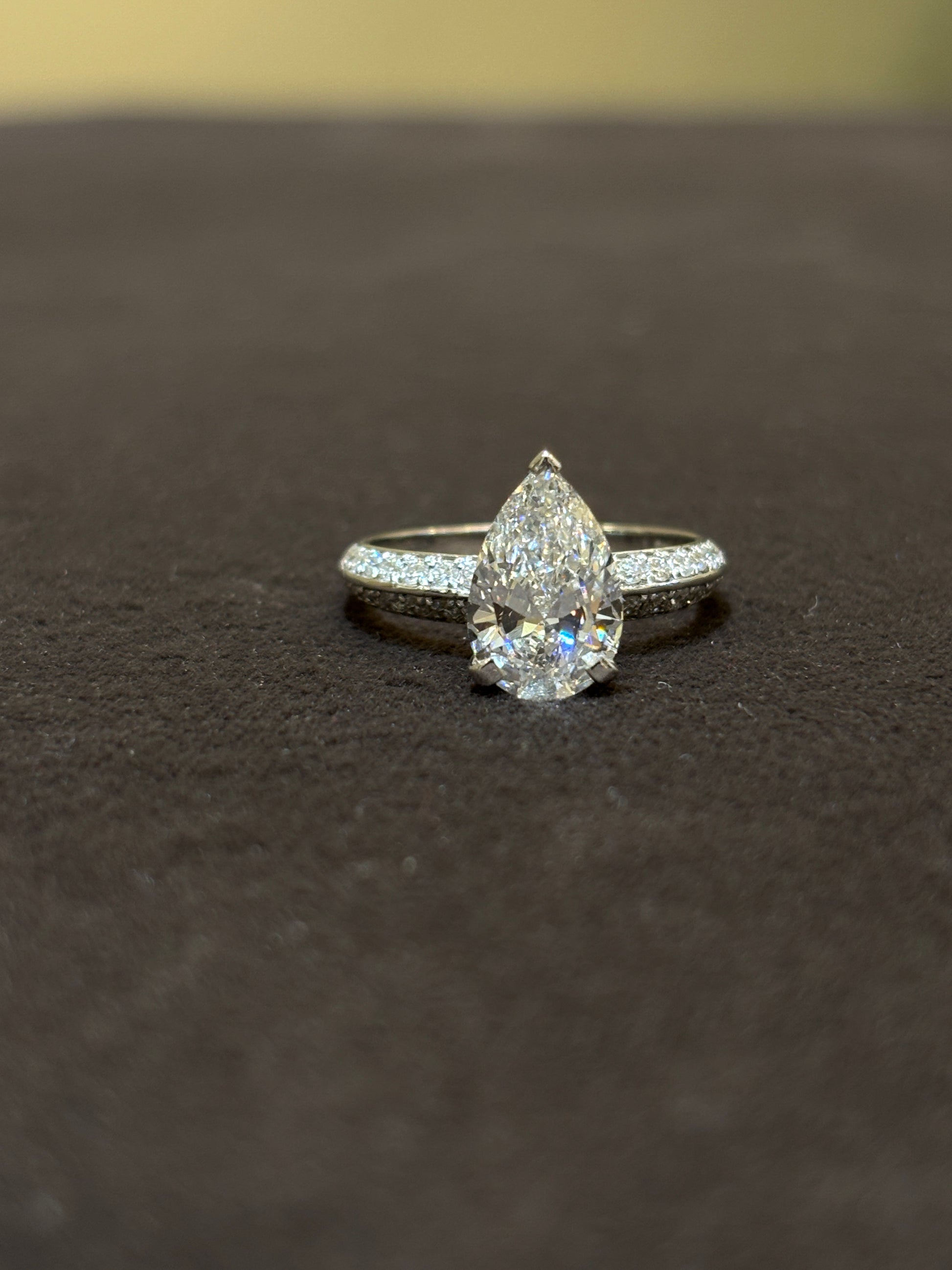 Hidden Harmony Lab Diamond Ring