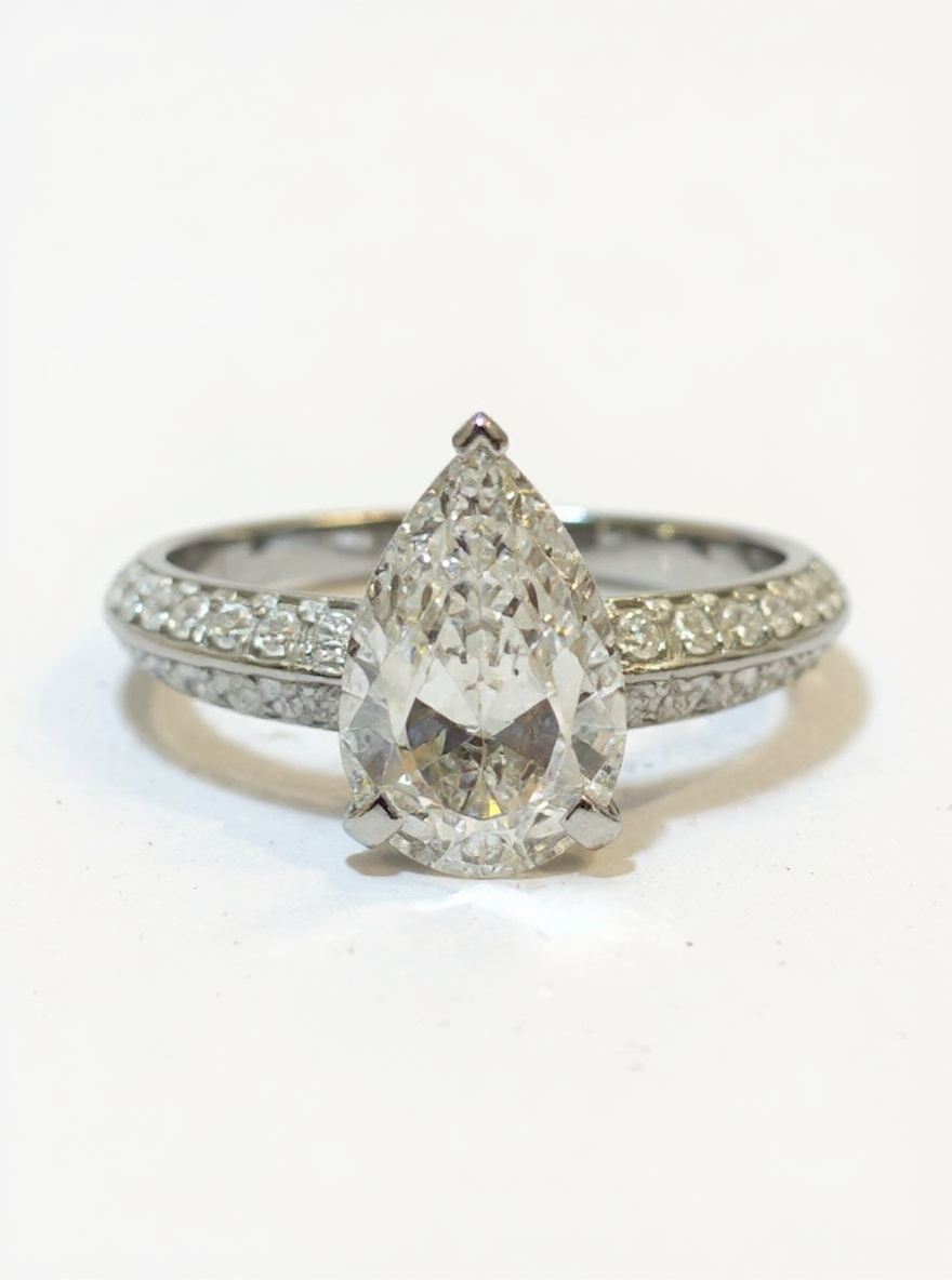 Hidden Harmony Lab Diamond Ring