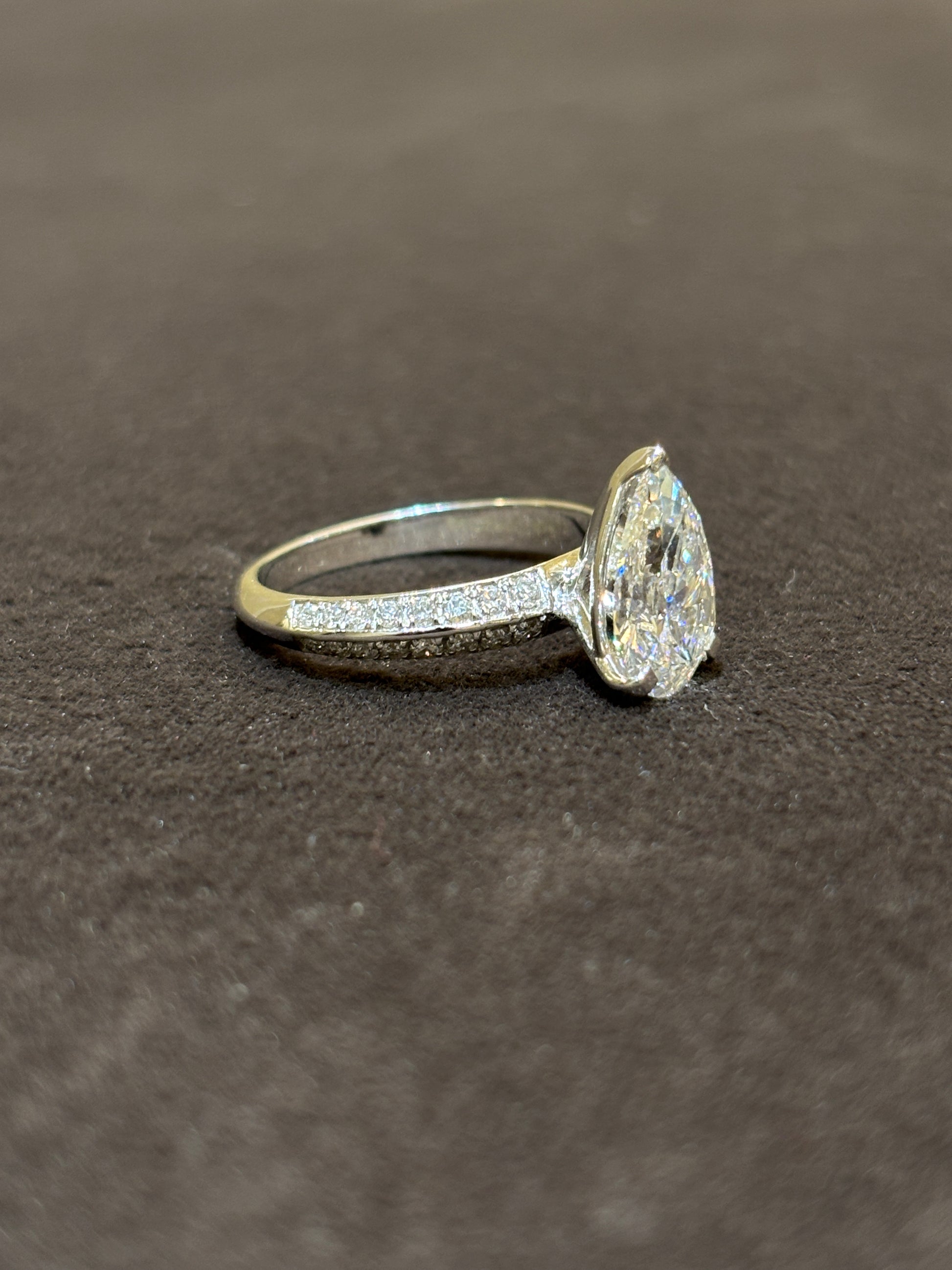 Hidden Harmony Lab Diamond Ring