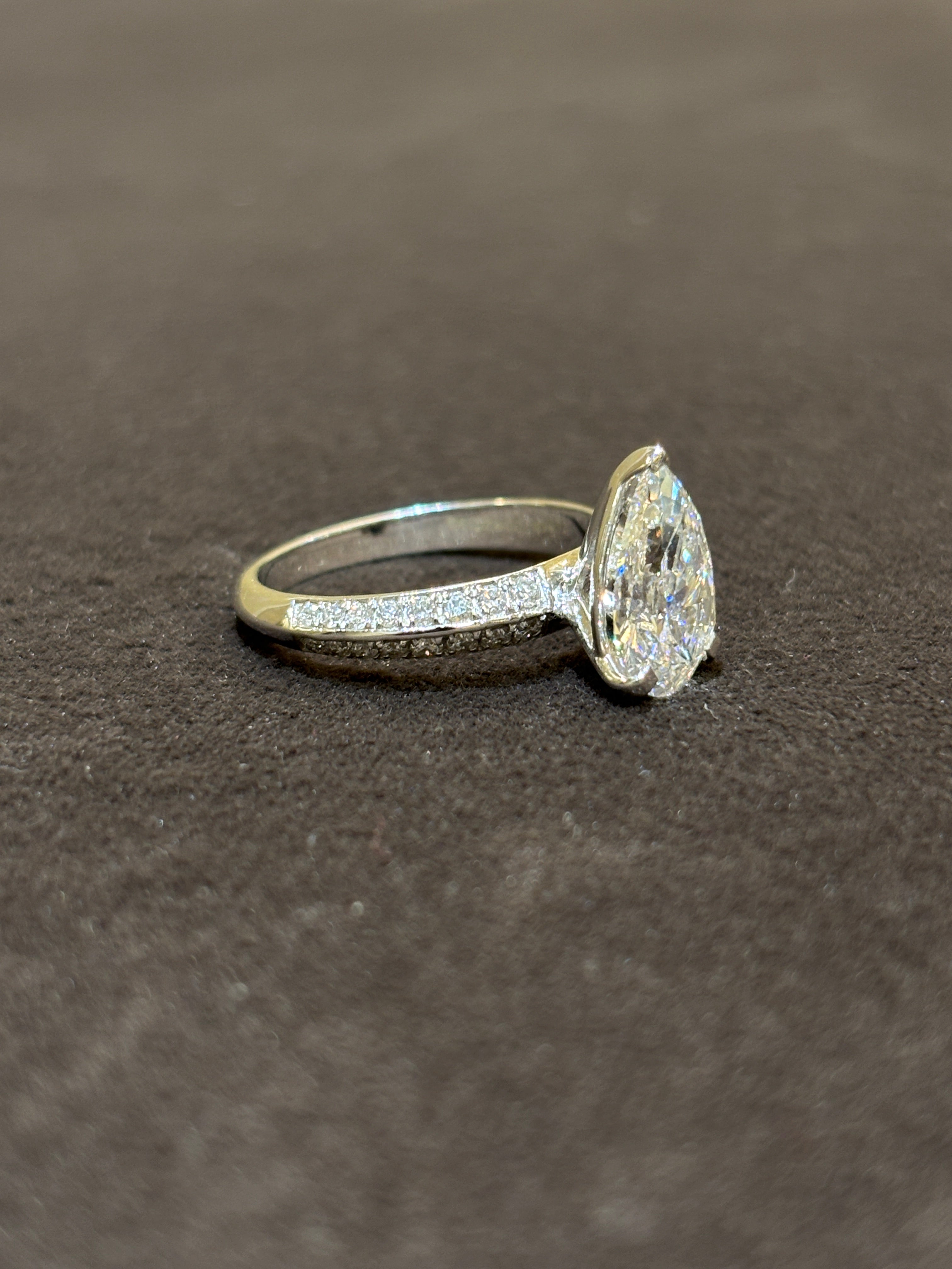 Hidden Harmony Lab Diamond Ring