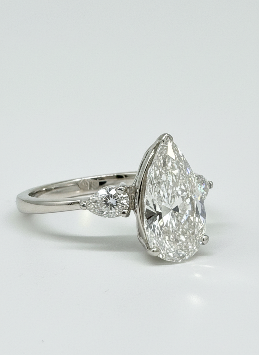 Crystal Ember Lab Diamond Ring