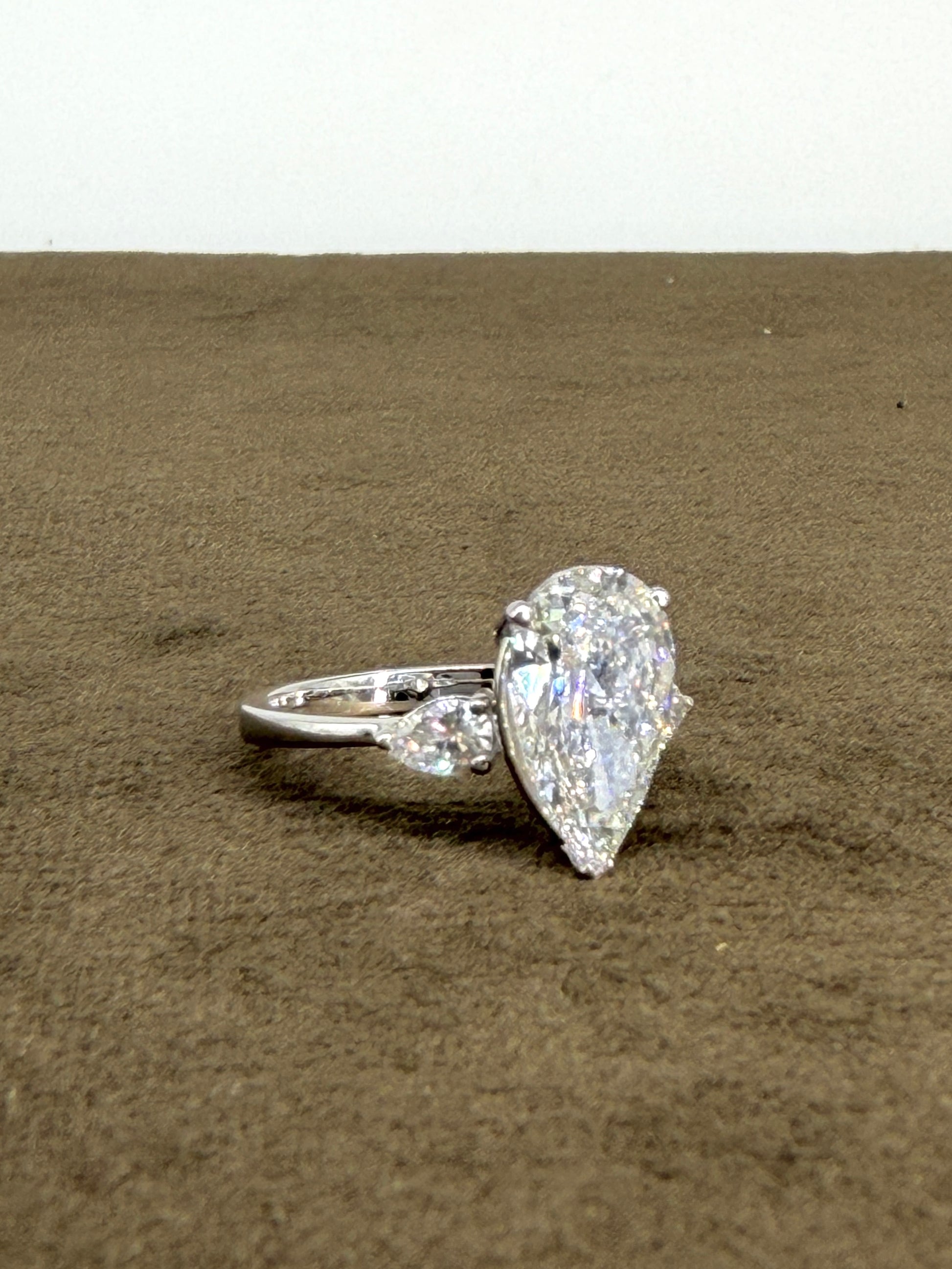 Crystal Ember Lab Diamond Ring