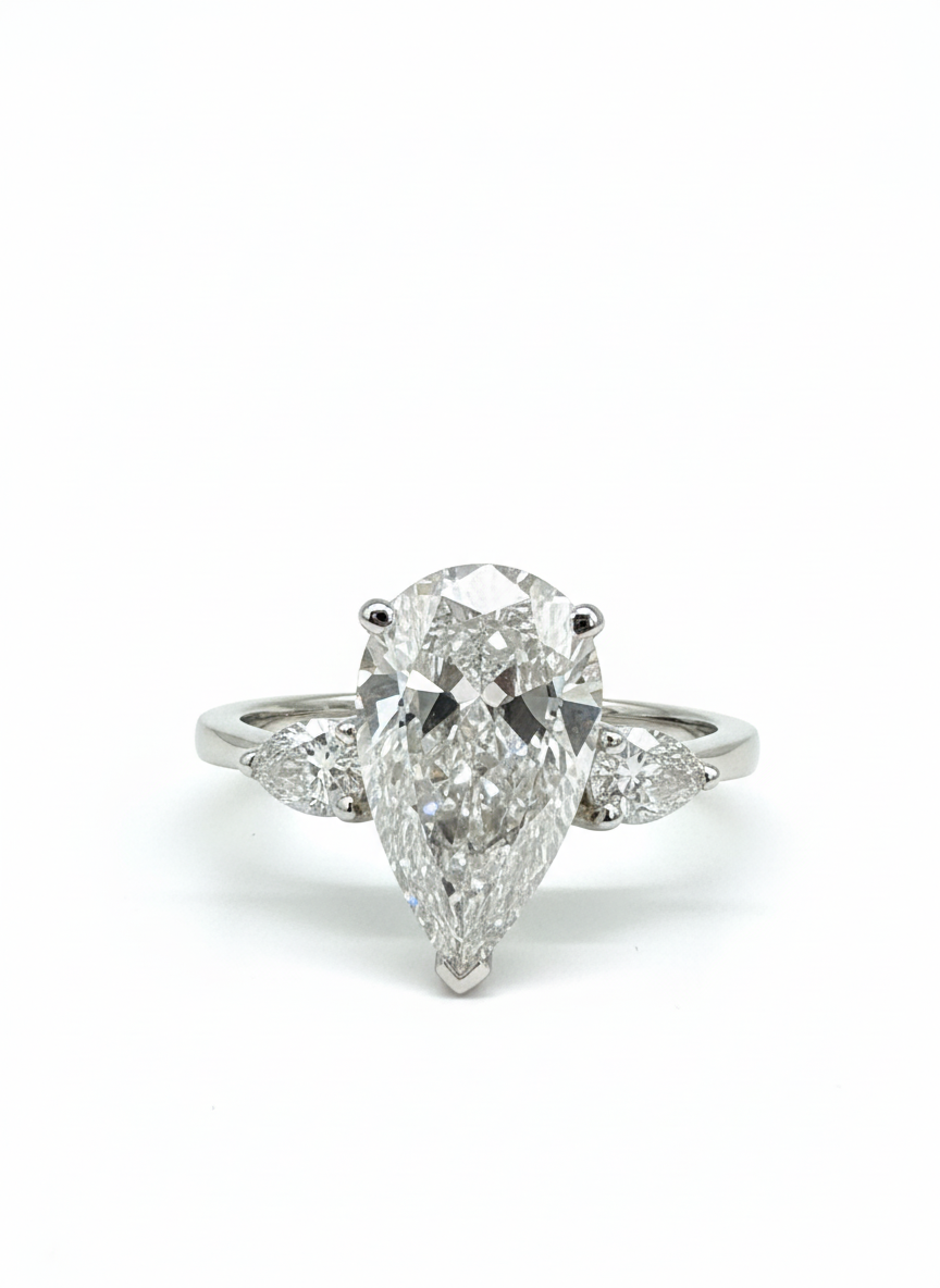 Crystal Ember Lab Diamond Ring