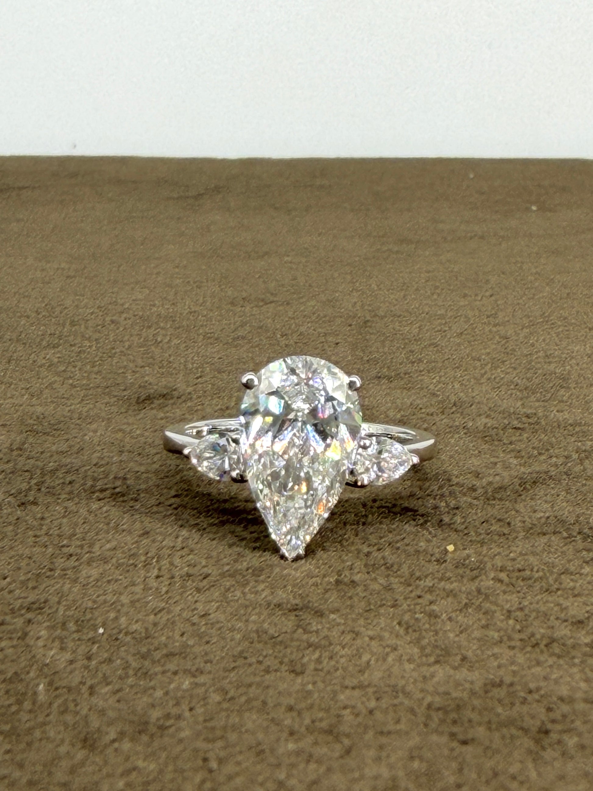 Crystal Ember Lab Diamond Ring