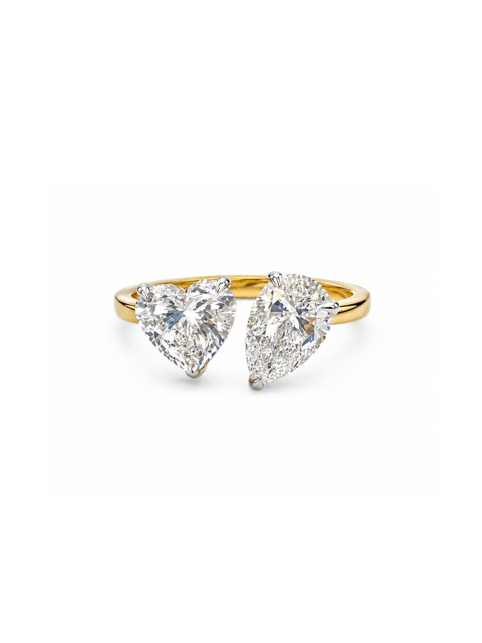 Caden Lune Lab Diamond Ring