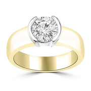 Fenil 1.30ct Lab Diamond Men Ring - Fiona Diamonds - Fiona Diamonds