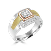 Raj Lab Diamond Men Ring - Fiona Diamonds - Fiona Diamonds