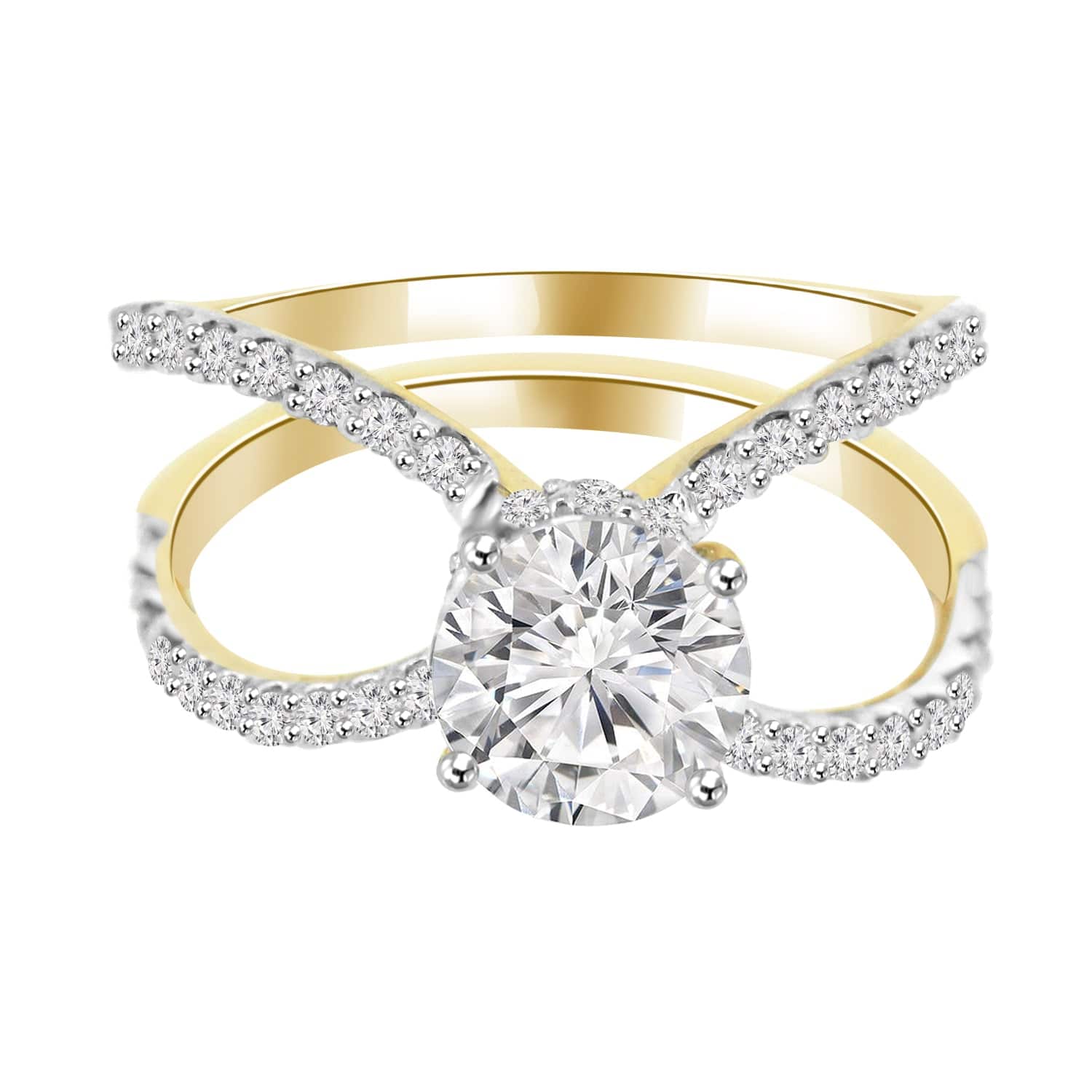 Crux 3.5ct Lab Diamond Ring - Fiona Diamonds - Fiona Diamonds