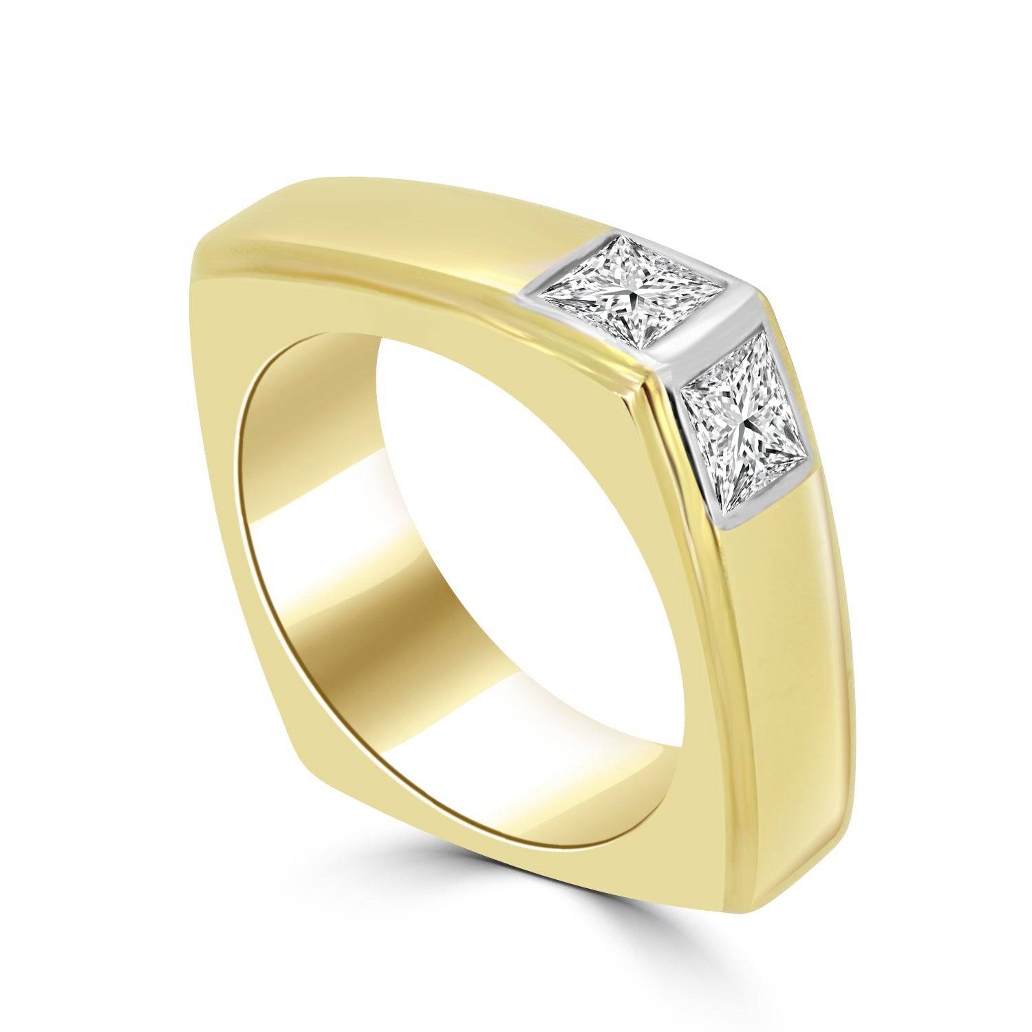 Aarb Lab Diamond Men Ring - Fiona Diamonds - Fiona Diamonds