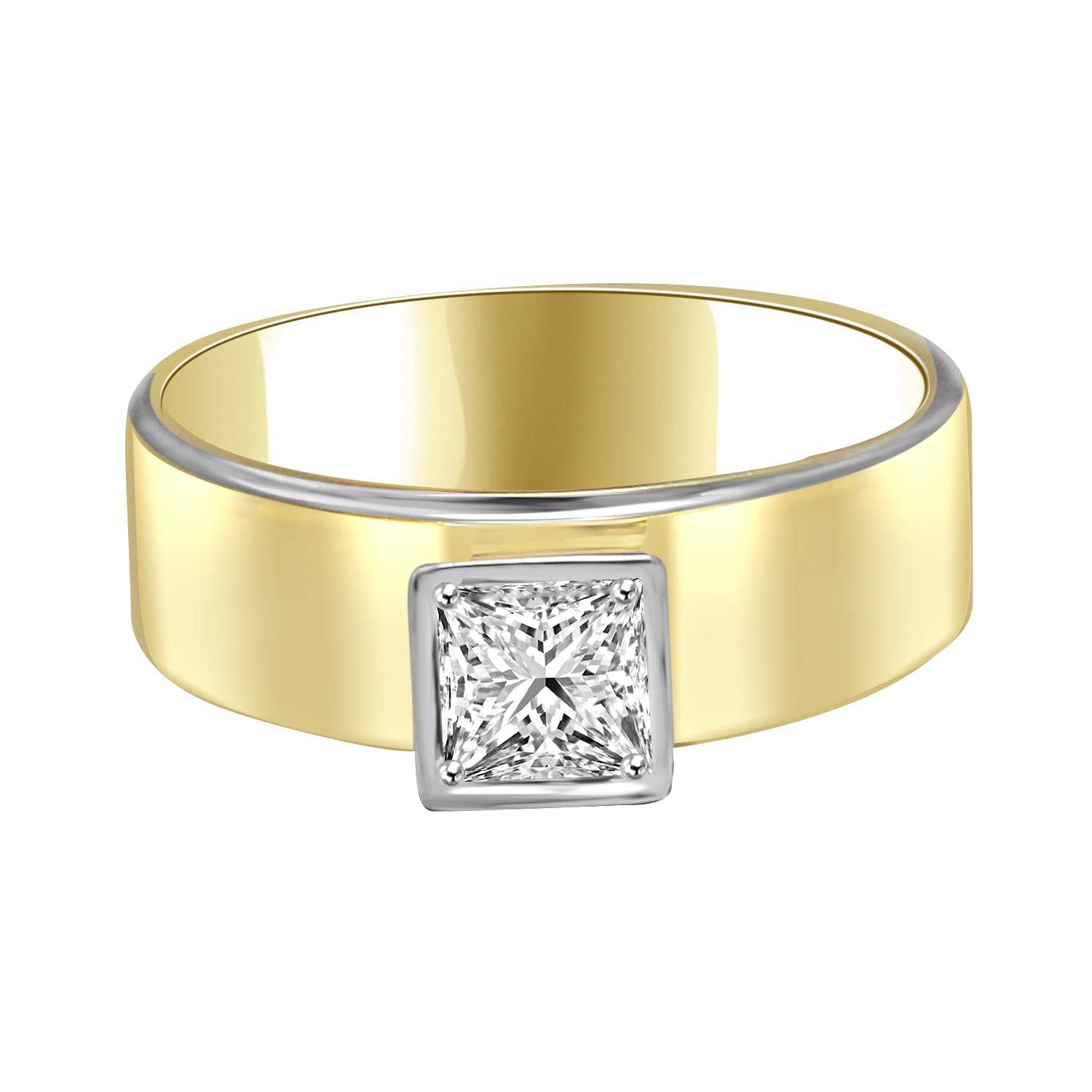 Zee  Lab Diamond Men Ring - Fiona Diamonds - Fiona Diamonds