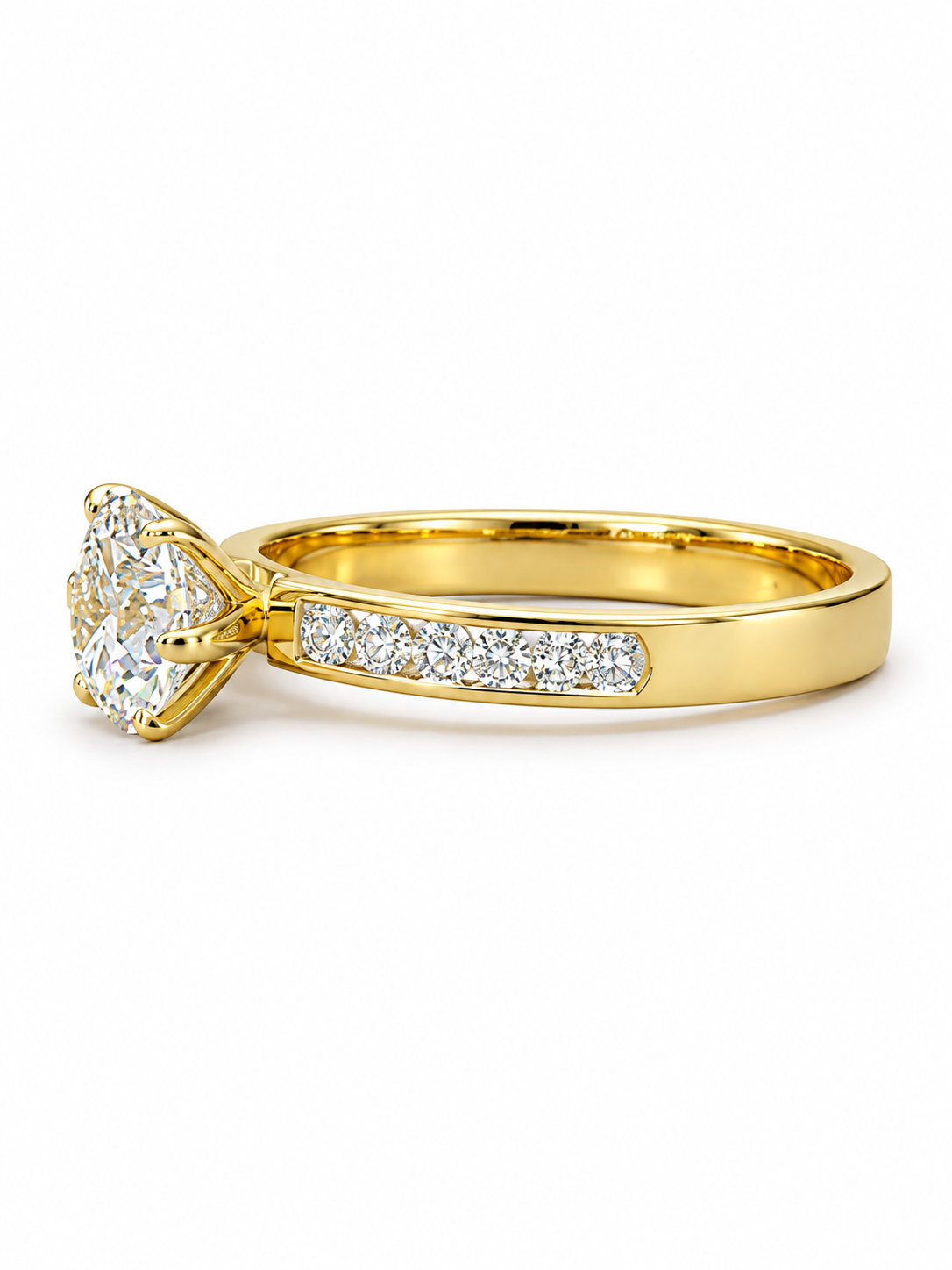 Mala Arc Lab Diamond Ring