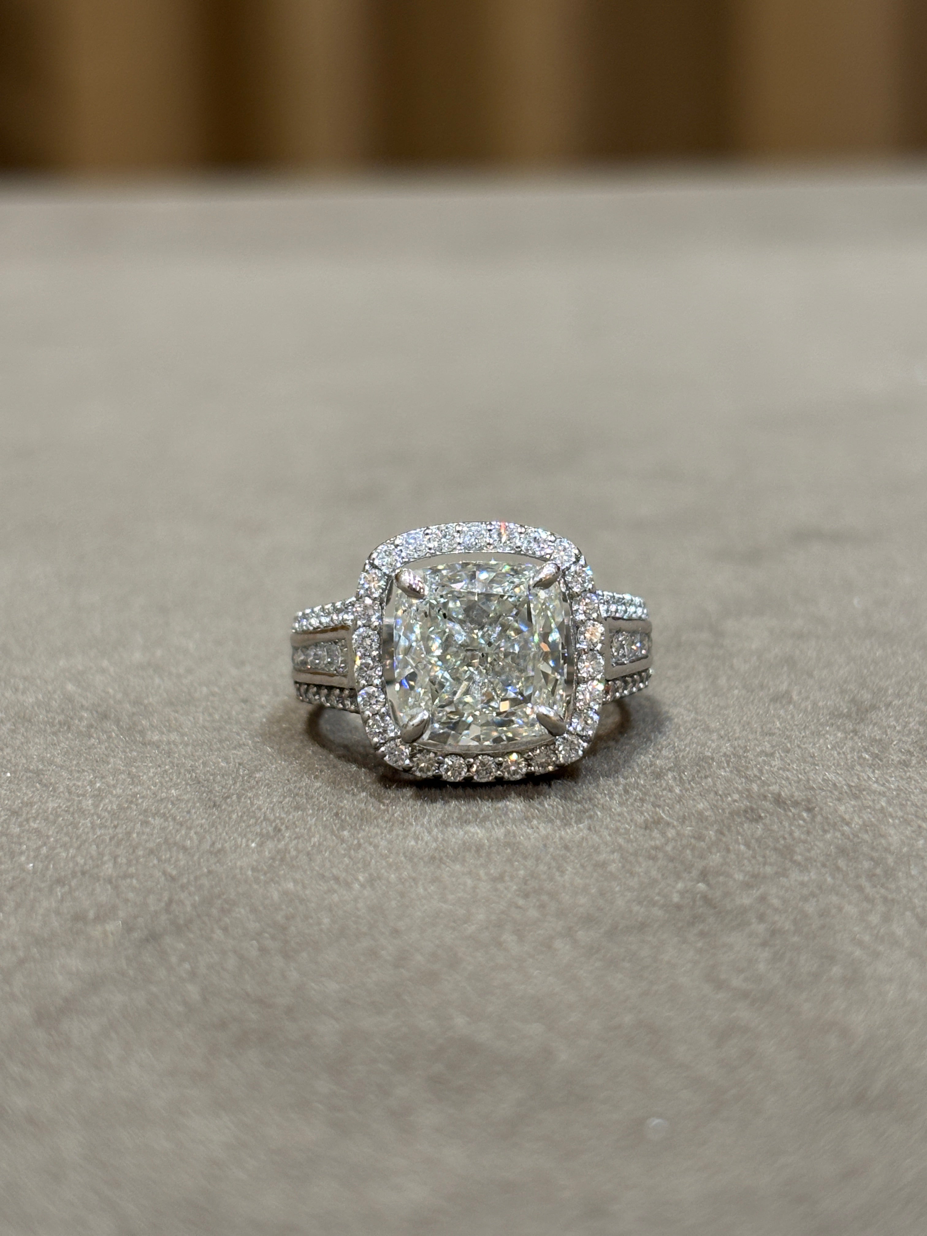 Divine Opulence Lab Diamond Ring