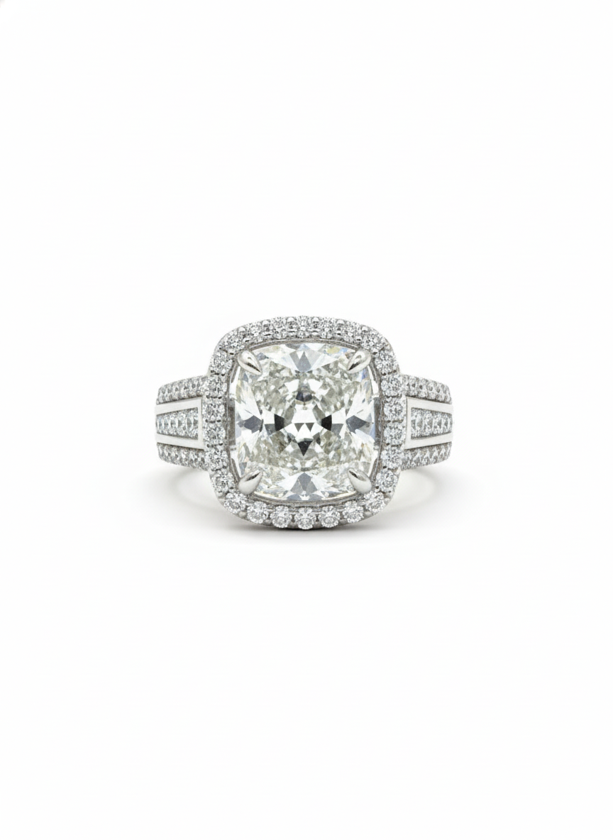 Divine Opulence Lab Diamond Ring