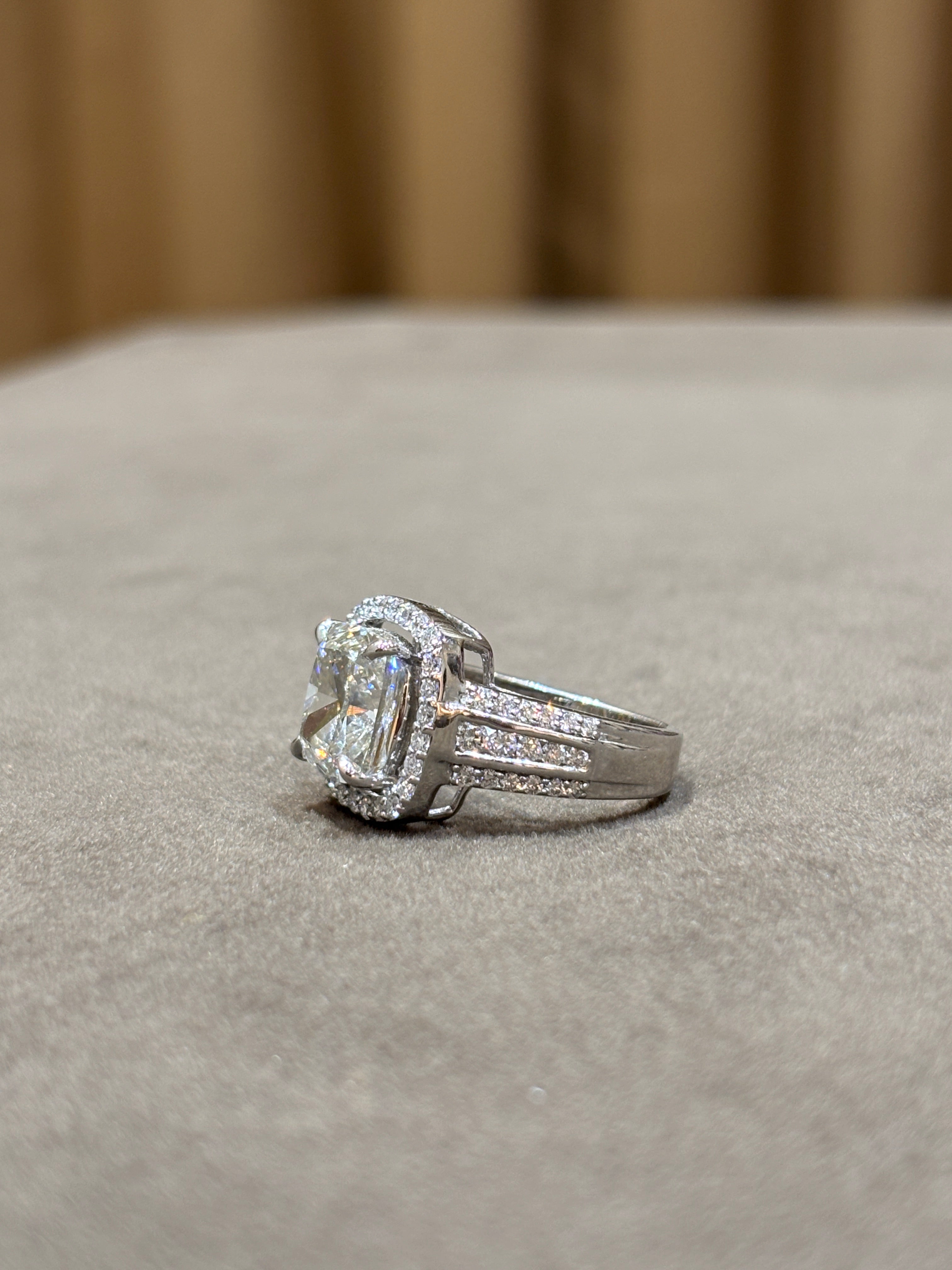 Divine Opulence Lab Diamond Ring