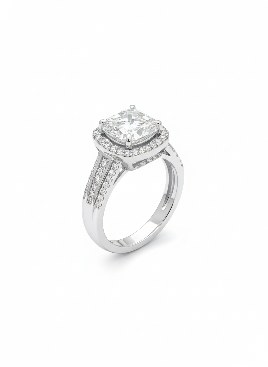 Divine Opulence Lab Diamond Ring