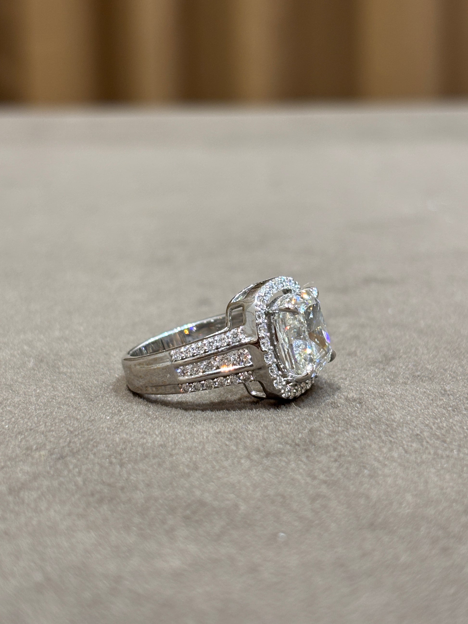 Divine Opulence Lab Diamond Ring