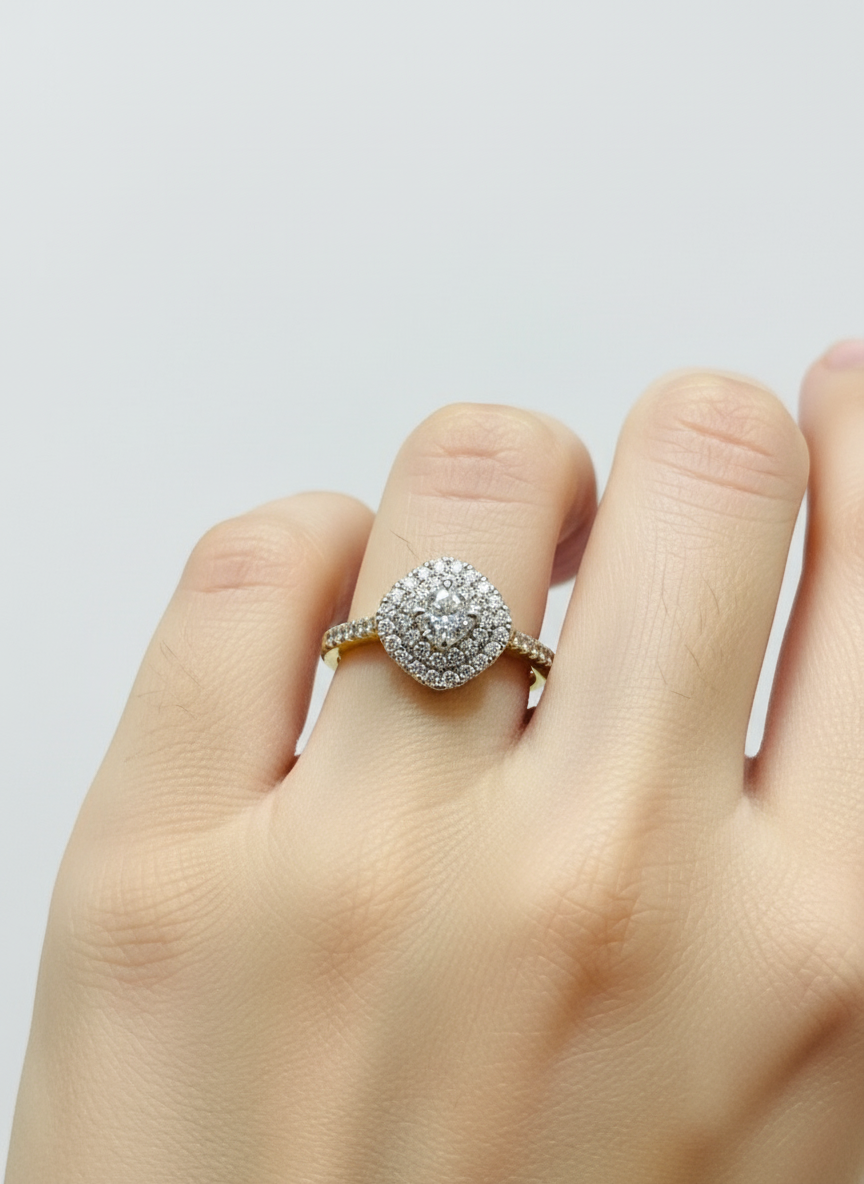 Velvet Éclat Lab Diamond Ring