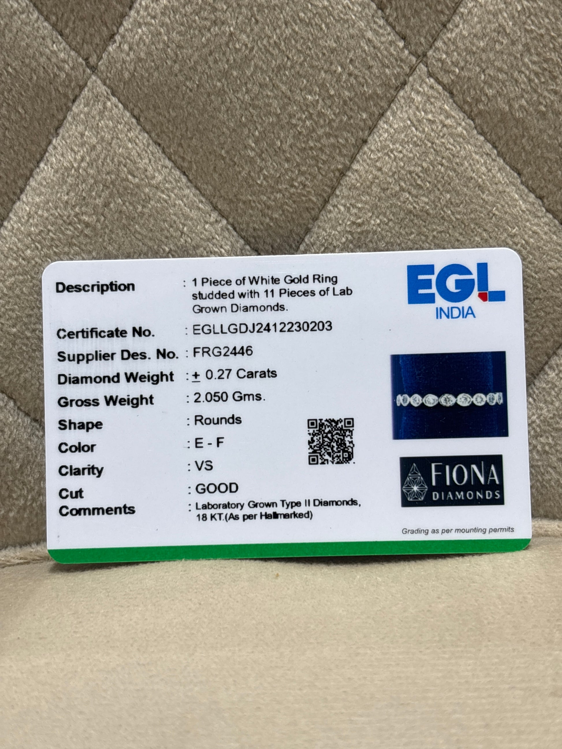 Juniver Lab Diamond Ring ??Modern Royalty