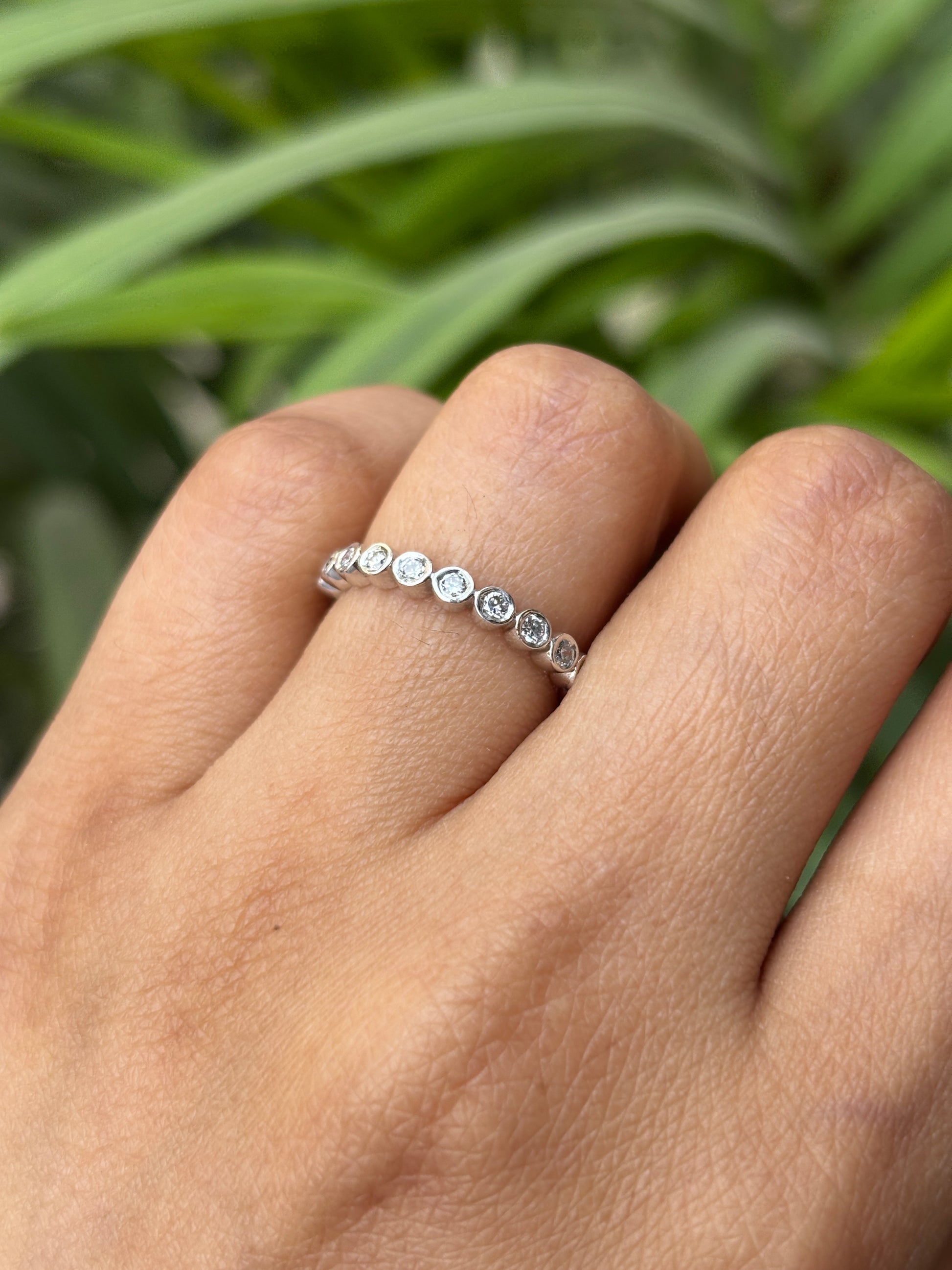 Juniver Lab Diamond Ring ??Modern Royalty