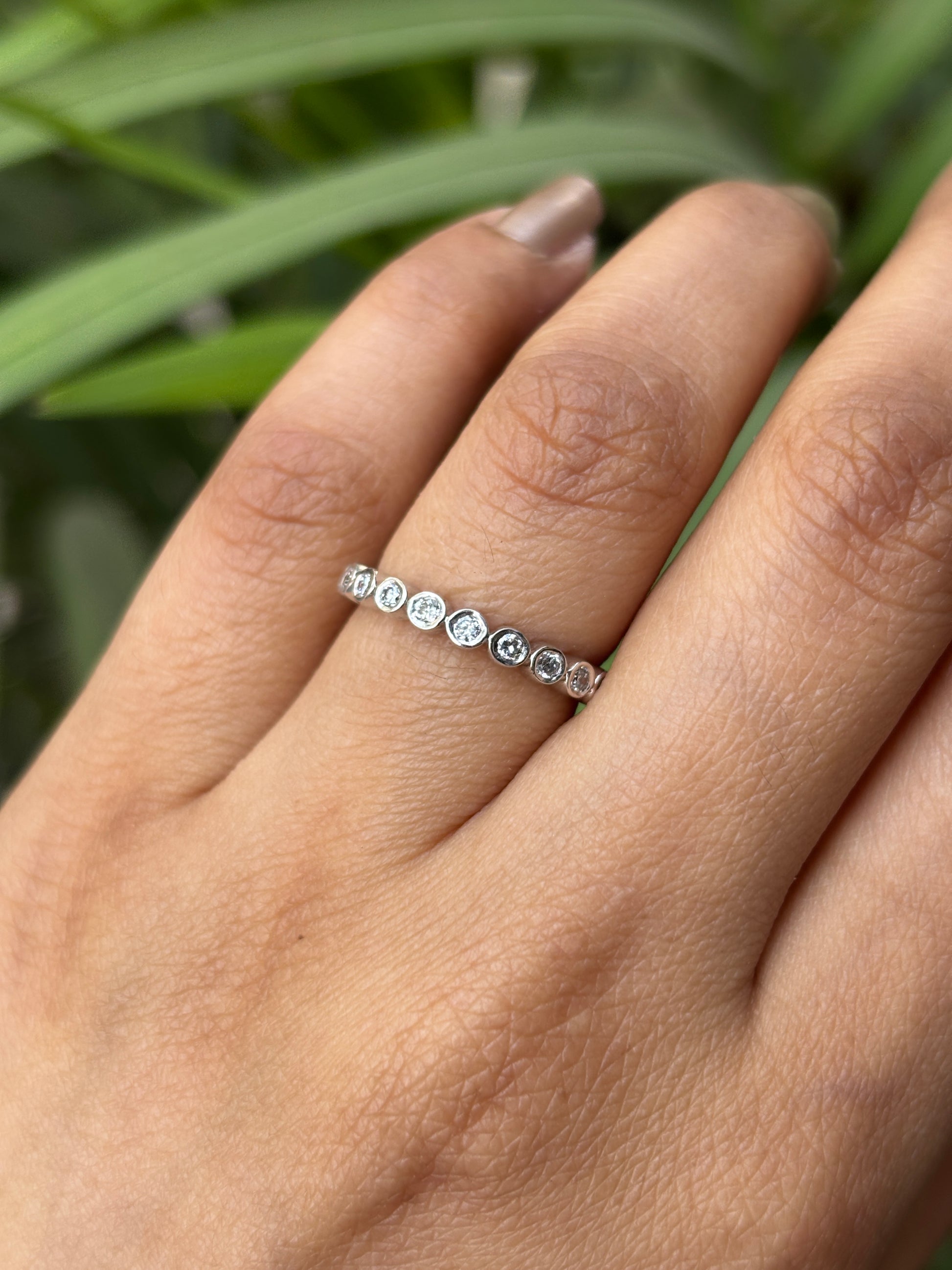 Juniver Lab Diamond Ring ??Modern Royalty