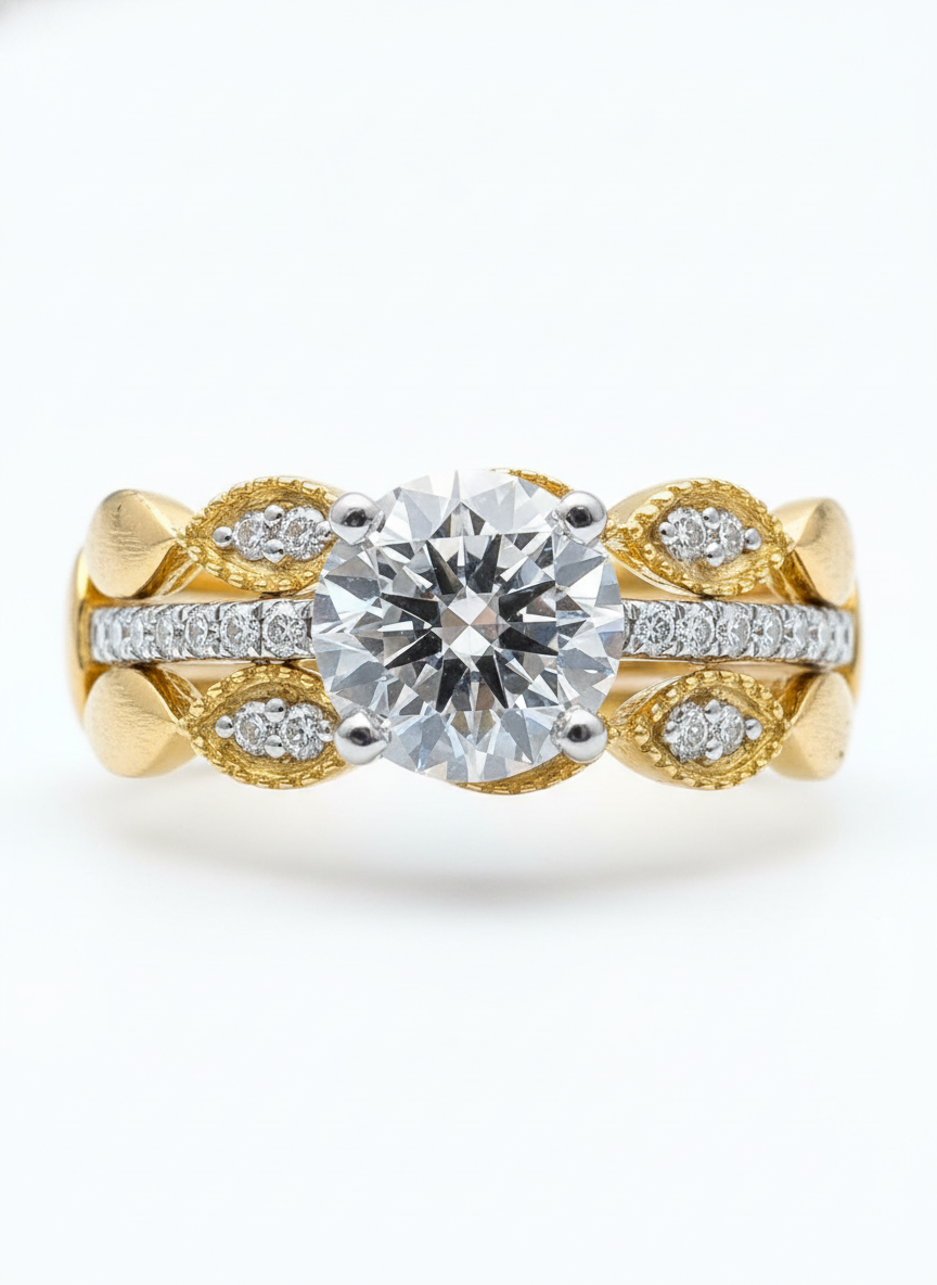 Elara Coil Lab Diamond Ring