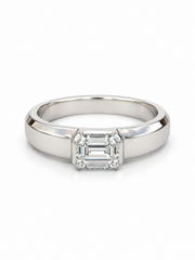 Nora Petal Lab Diamond Ring