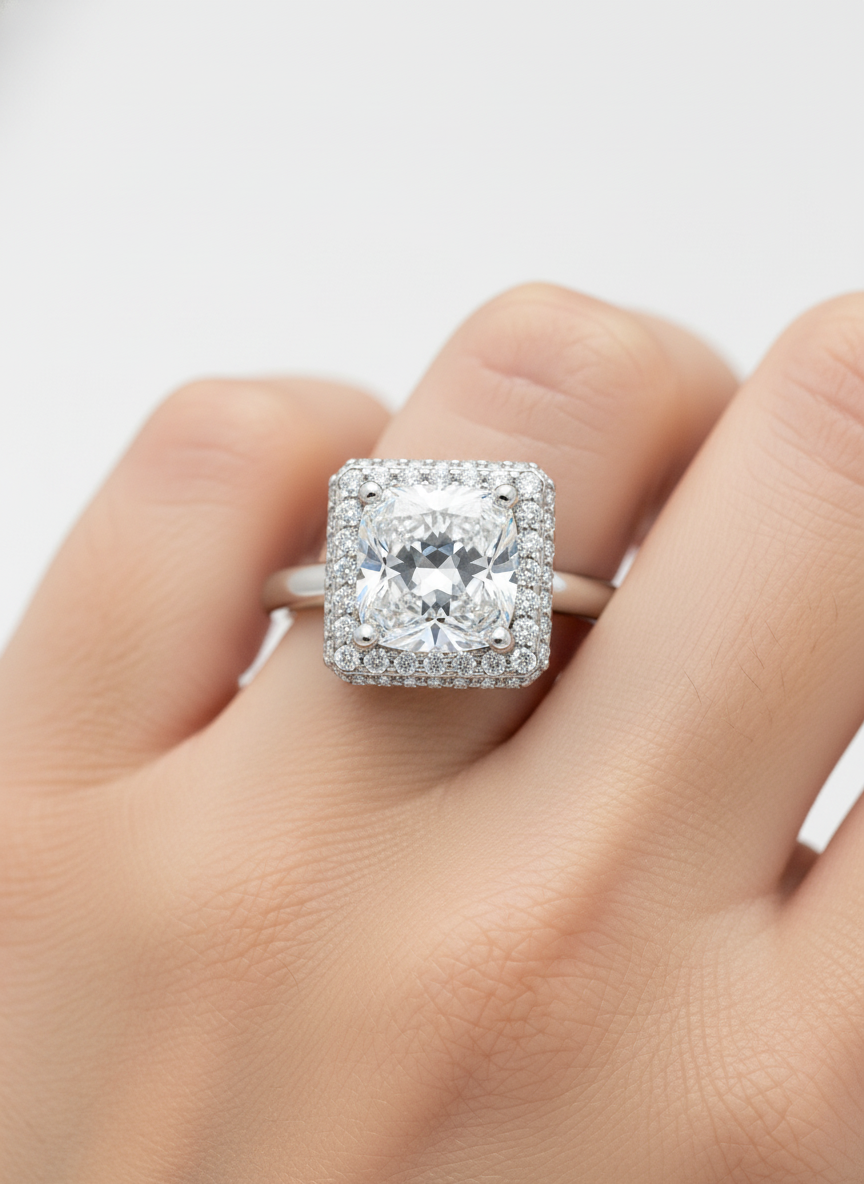 Nova Pavé Lab Diamond Ring