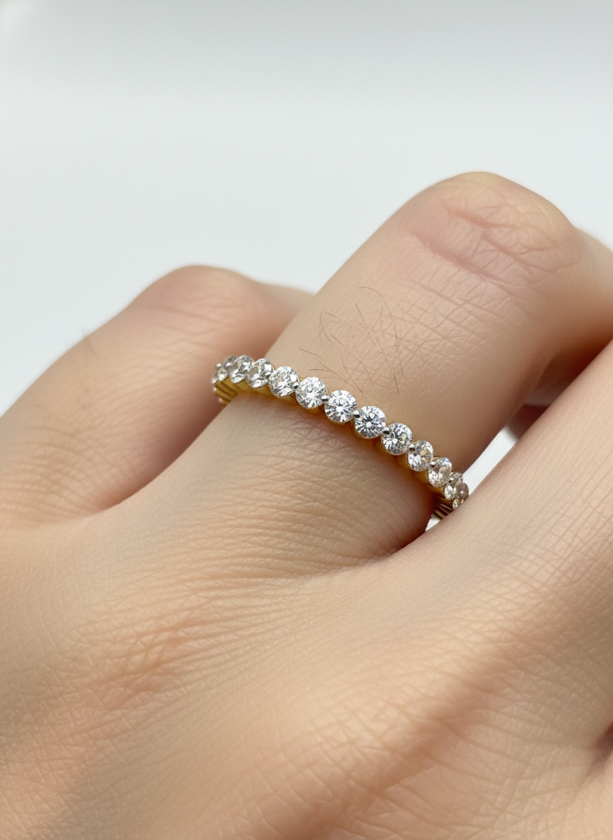 Zyxeth Molar Lab Diamond Ring