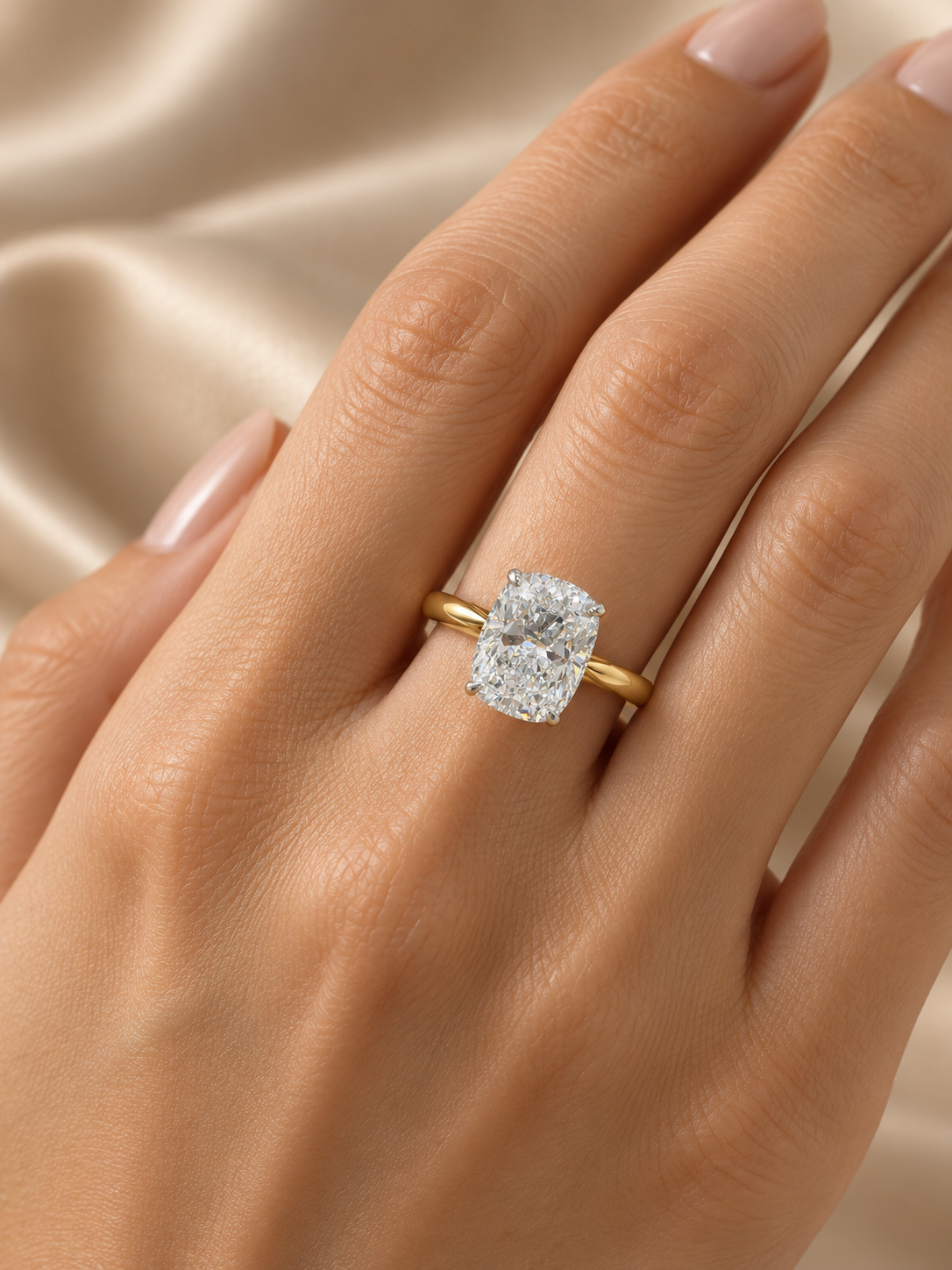 Zia Arc Lab Diamond Ring