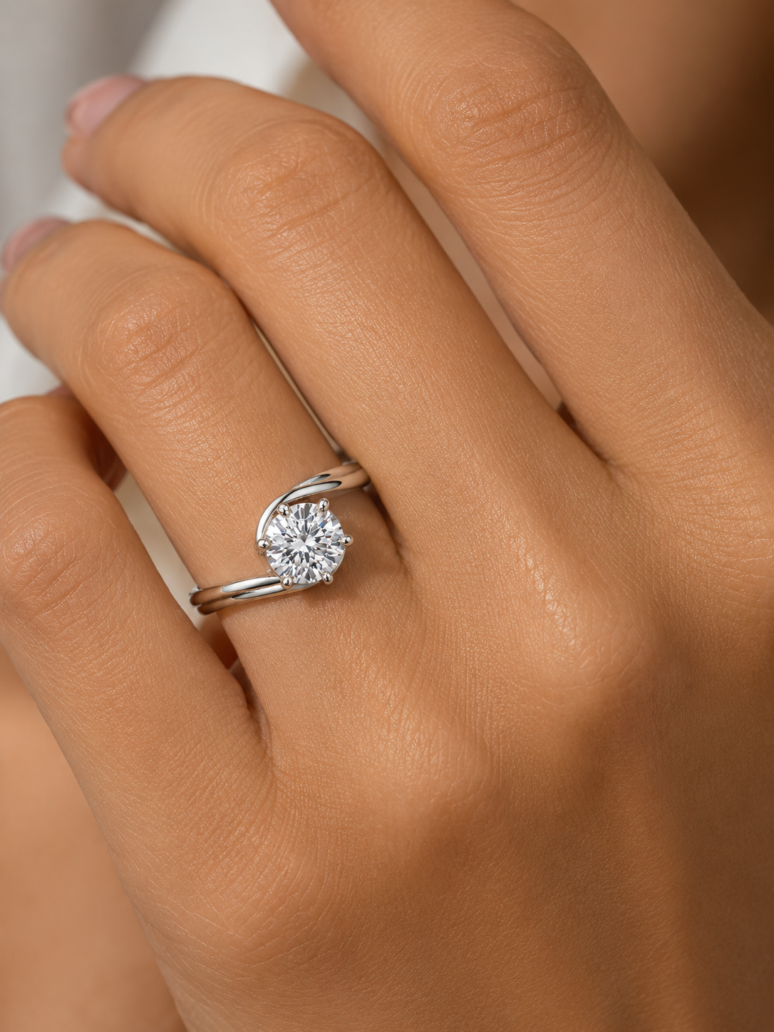 Dyllara Neth Lab Diamond Ring