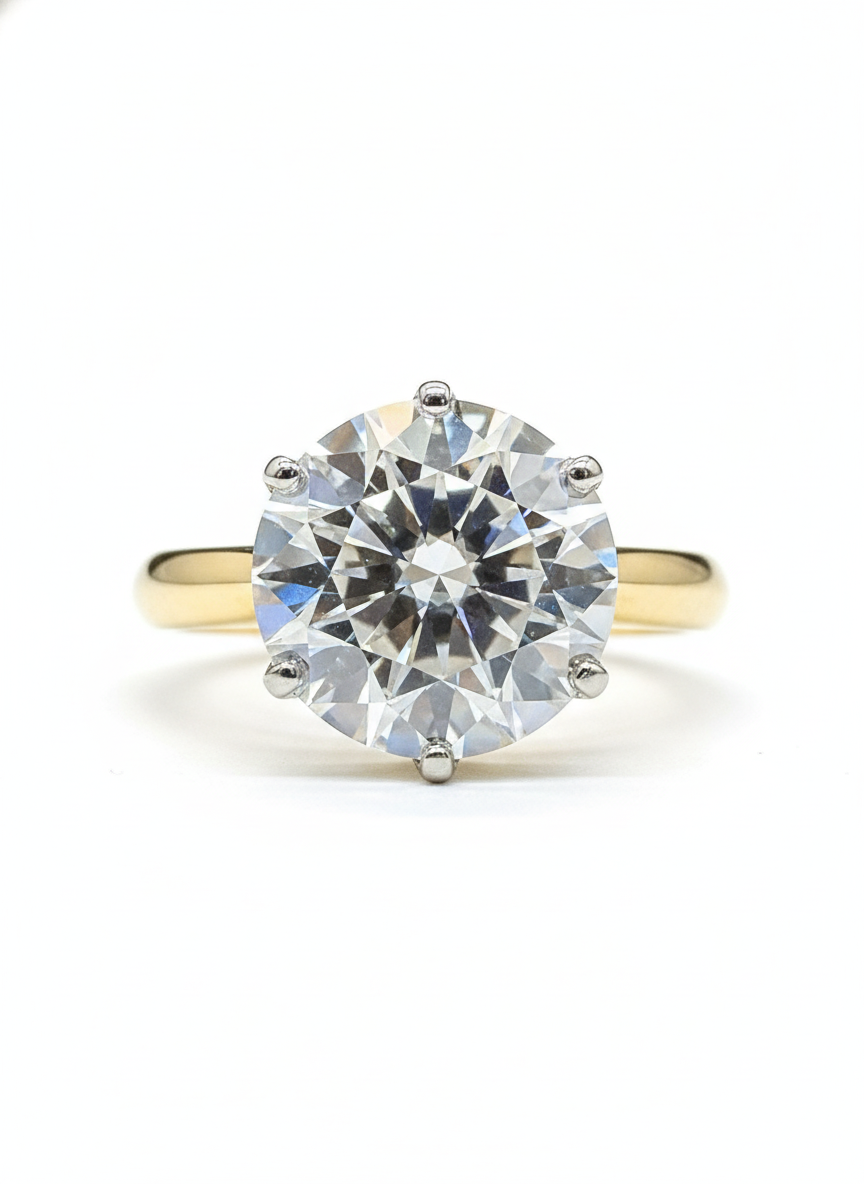 Mirage Solitaire Lab Diamond Ring