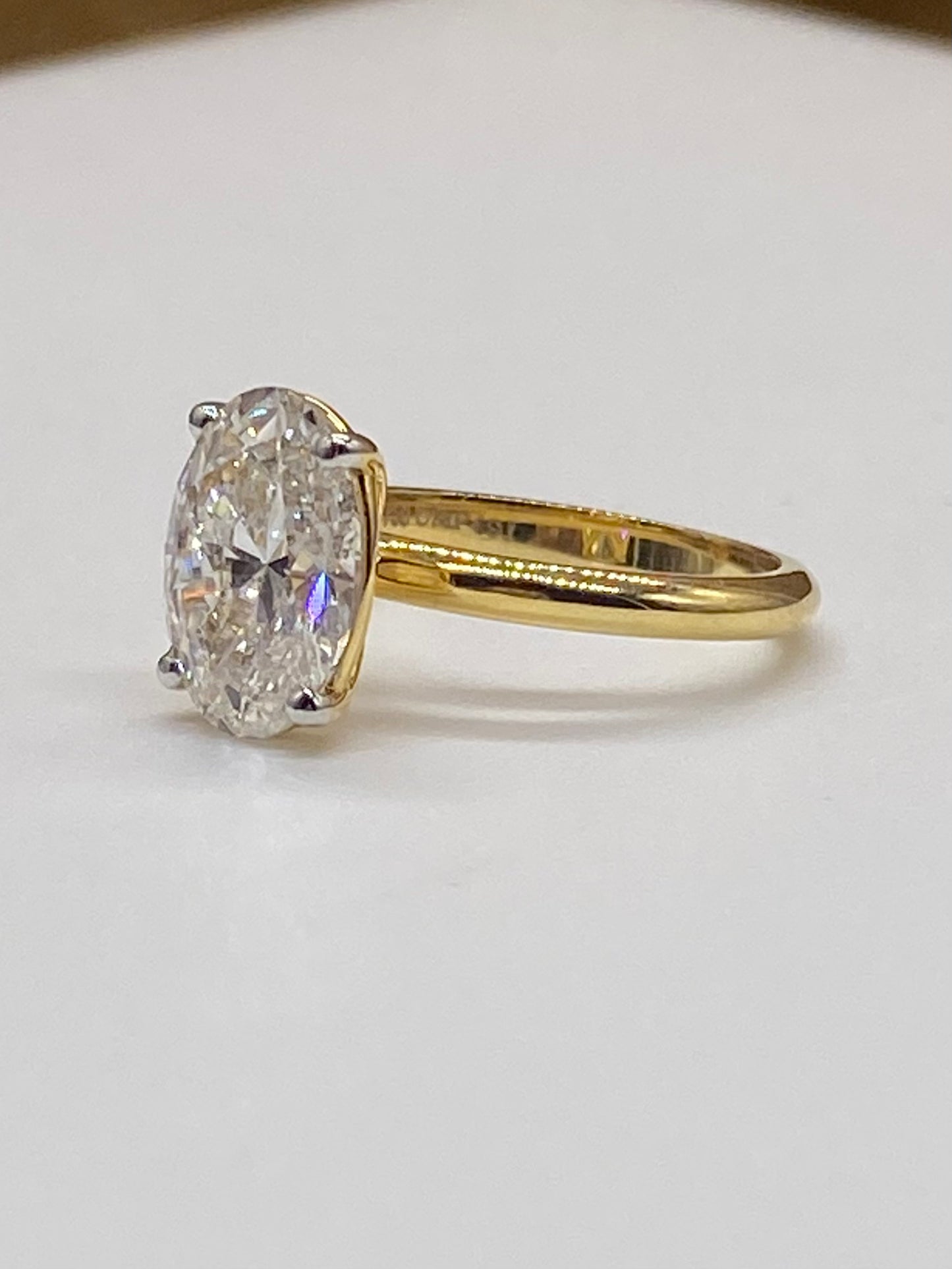 Vela Rise Lab Diamond Ring